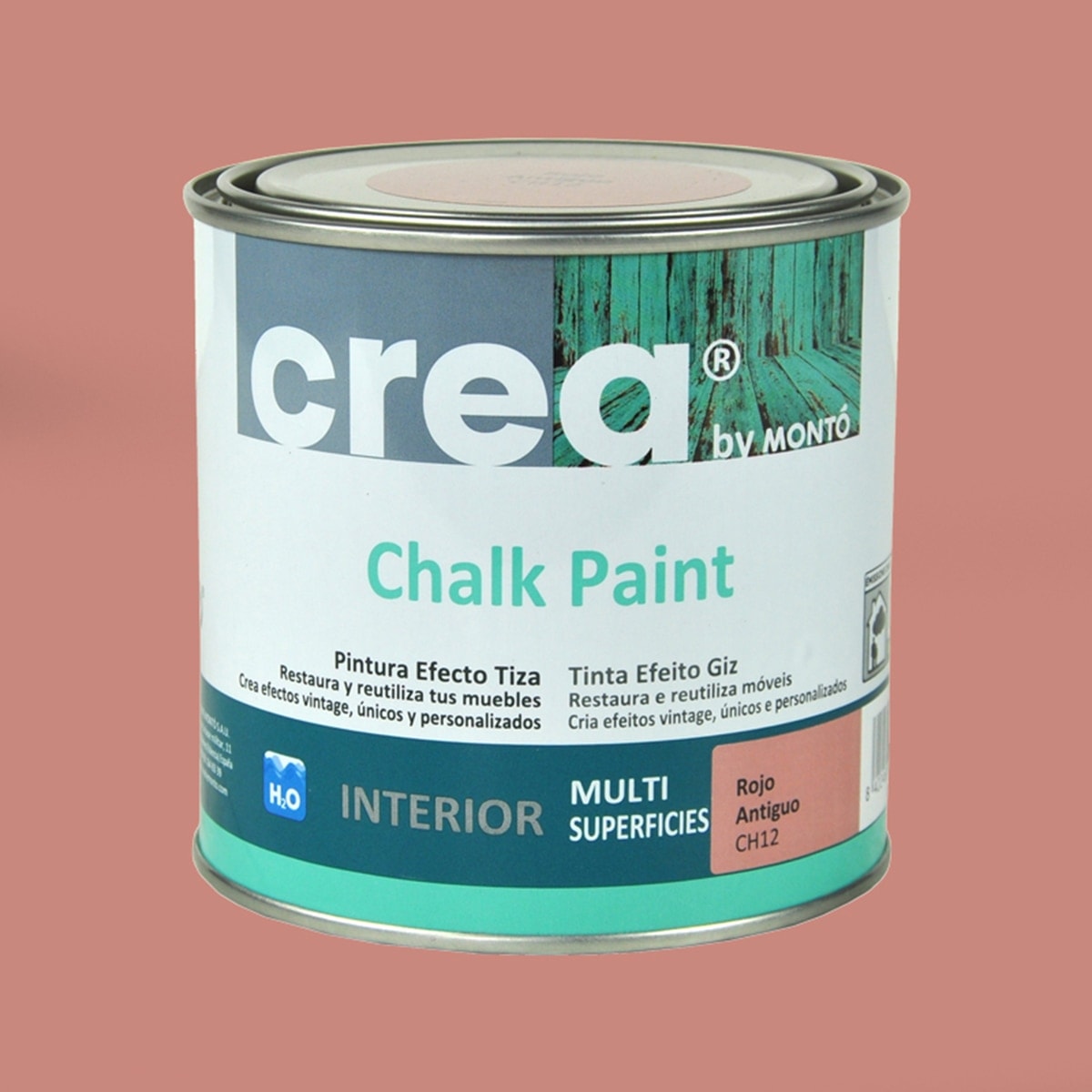 MONTÓ - Pintura Crea Chalk Paint para Muebles 500 ml... - Image 1