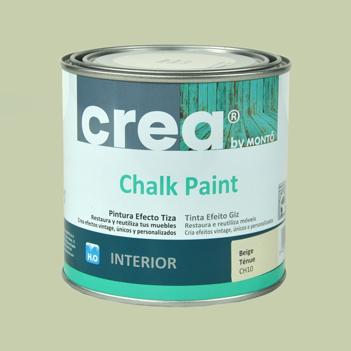 MONTÓ - Pintura Crea Chalk Paint para Muebles 500 ml... - Image 1