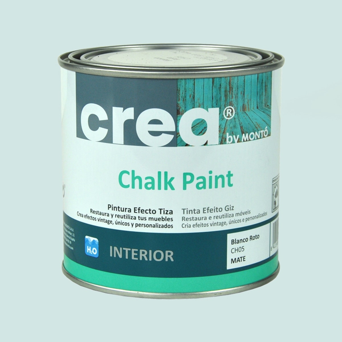 MONTÓ - Pintura Crea Chalk Paint para Muebles 500 ml... - Image 1