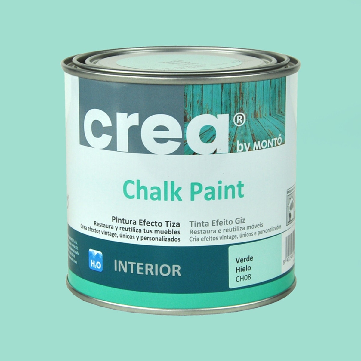 MONTÓ - Pintura Crea Chalk Paint para Muebles 500 ml... - Image 1