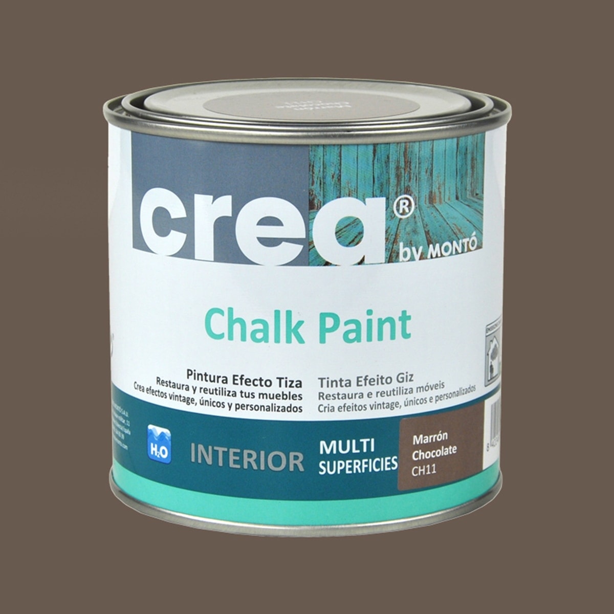 MONTÓ - Pintura Crea Chalk Paint para Muebles 500 ml... - Image 1
