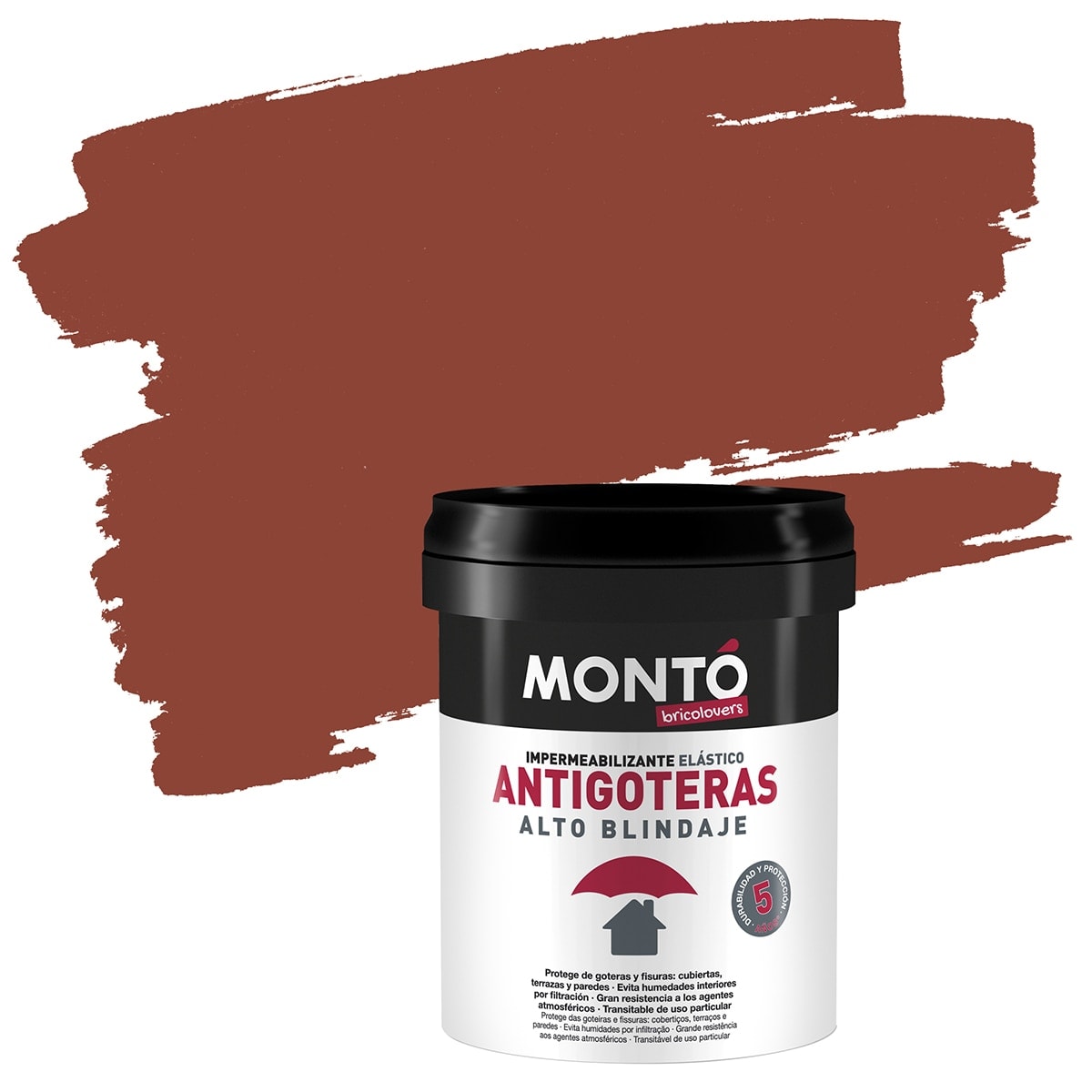 MONTÓ - Pintura Antigoteras Cubiertas y Terrazas 750 ml. - Image 1