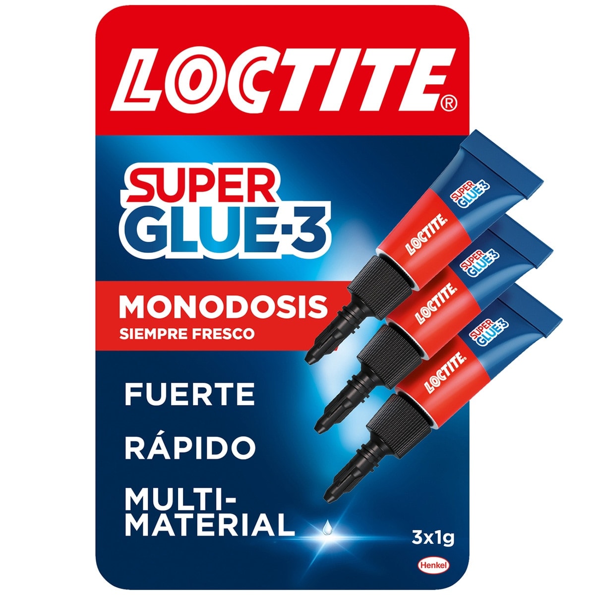 Loctite - Adhesivo Super Glue-3 Mini Trío 3 x 1 g. - Image 1