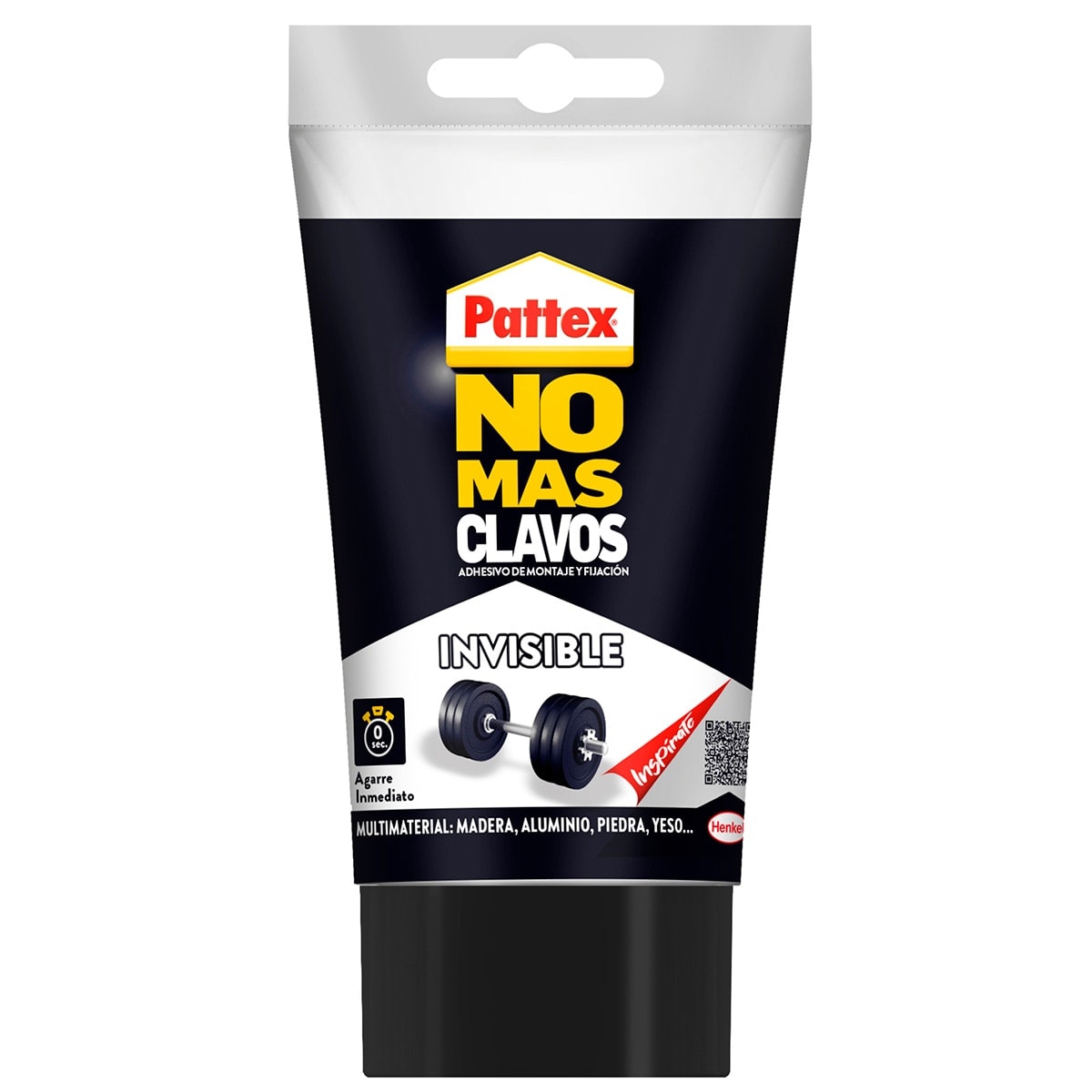 Pattex - Adhesivo Montaje No Más Clavos Invisible 120 g. - Image 1