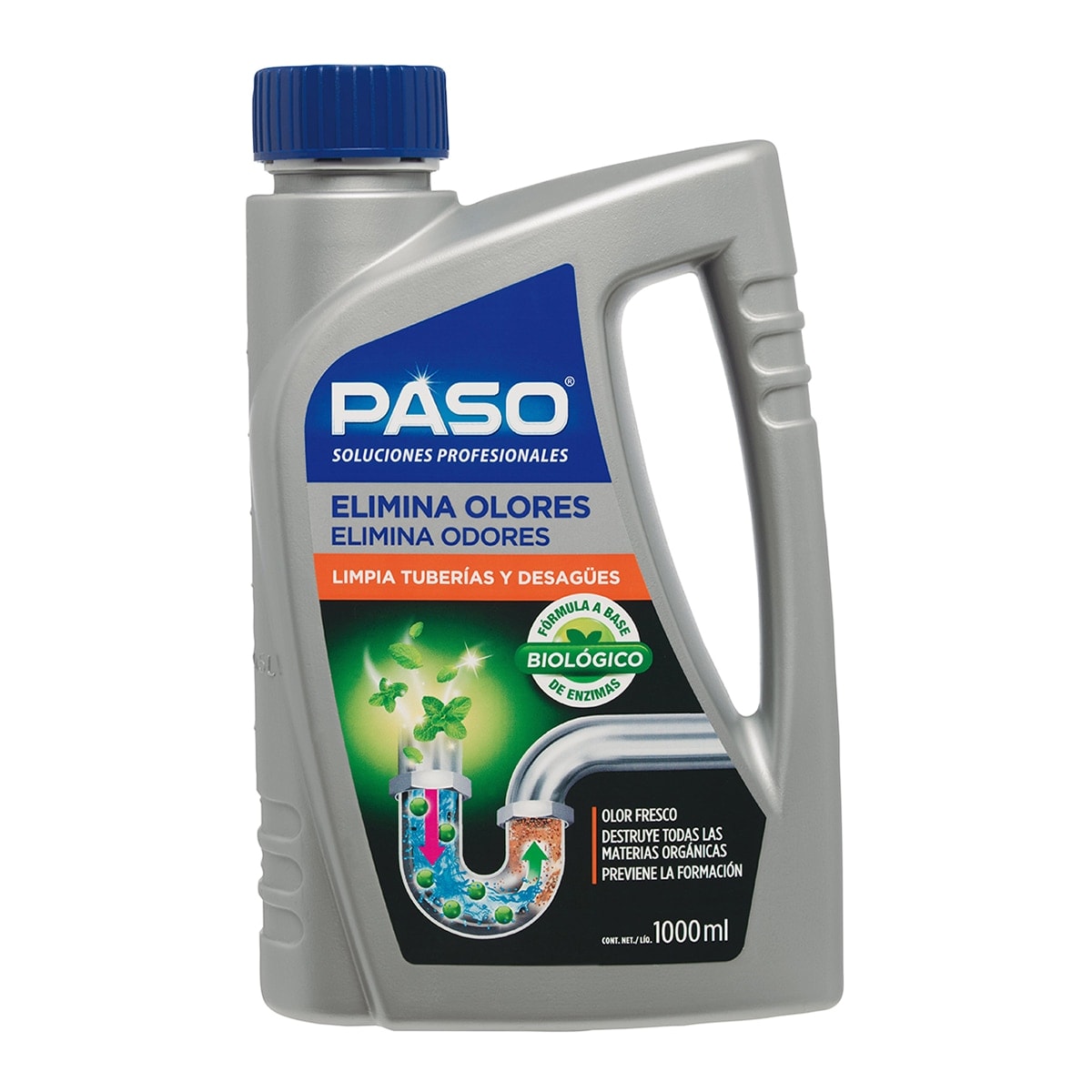 Paso - Elimina Olores y Limpiatuberías 1 l. - Image 1
