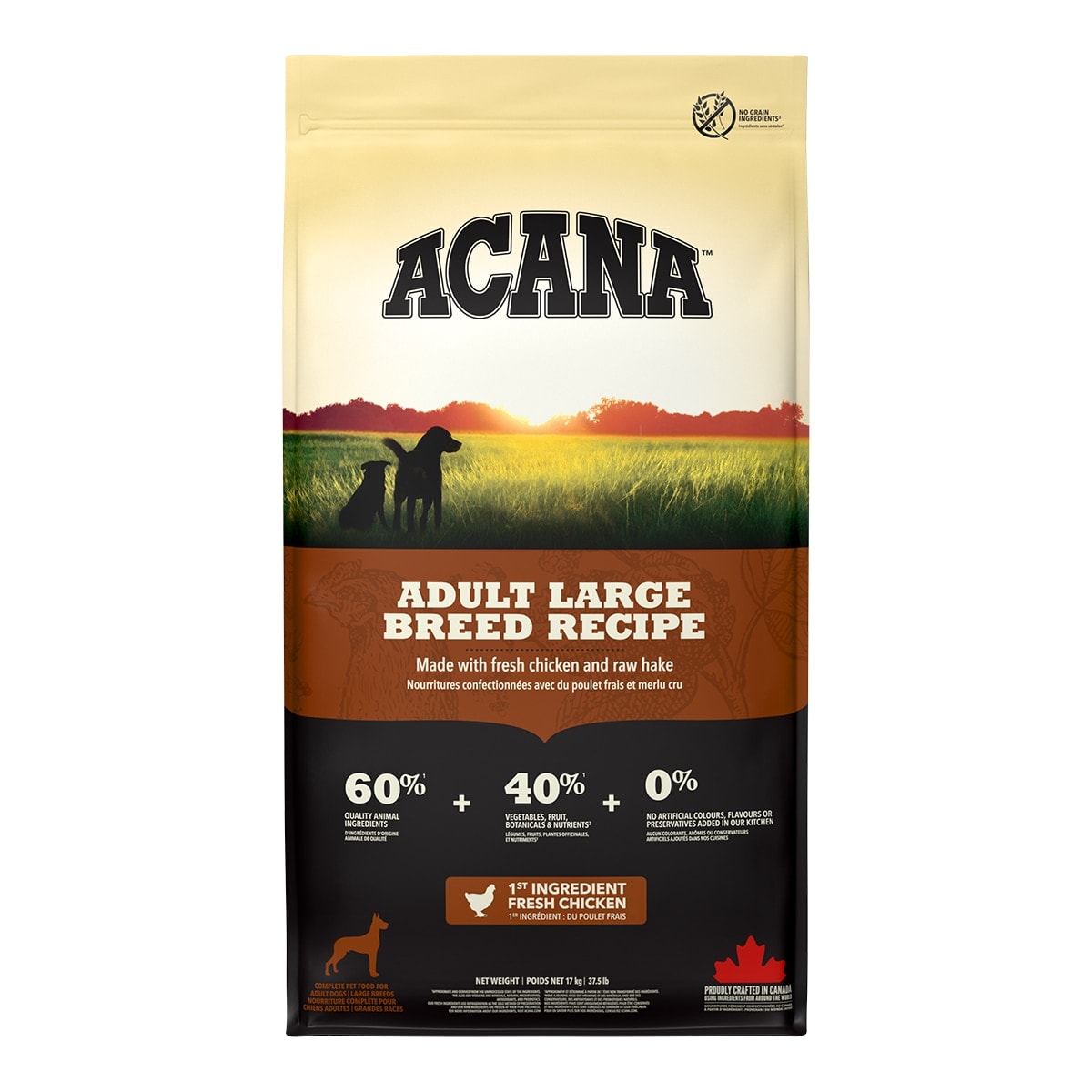 Acana - Pienso para perros adultos Grandes sabor pollo Acana 17 kg. - Image 1