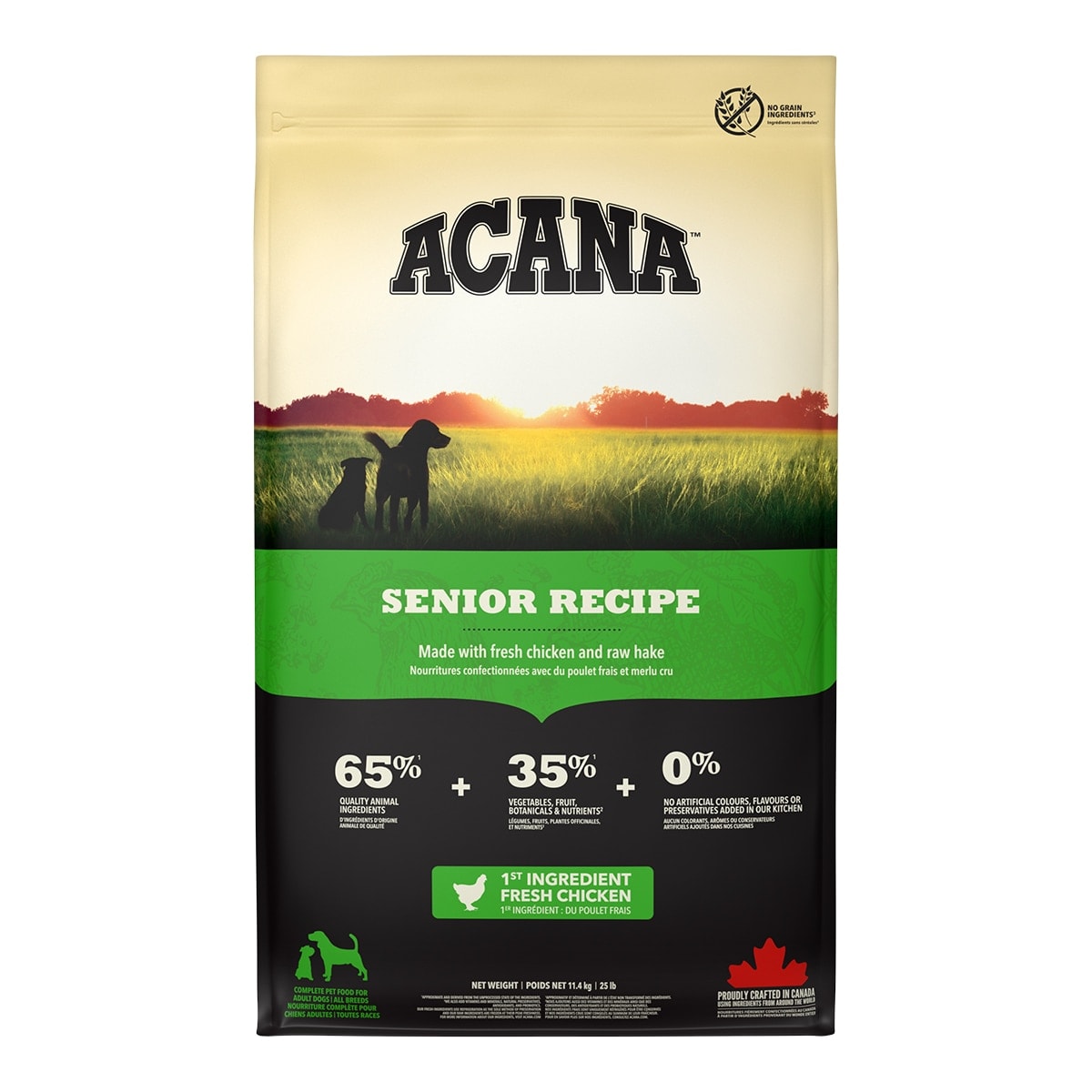 Acana - Pienso para perros Sénior sabor pollo Acana 11,4 kg. - Image 1