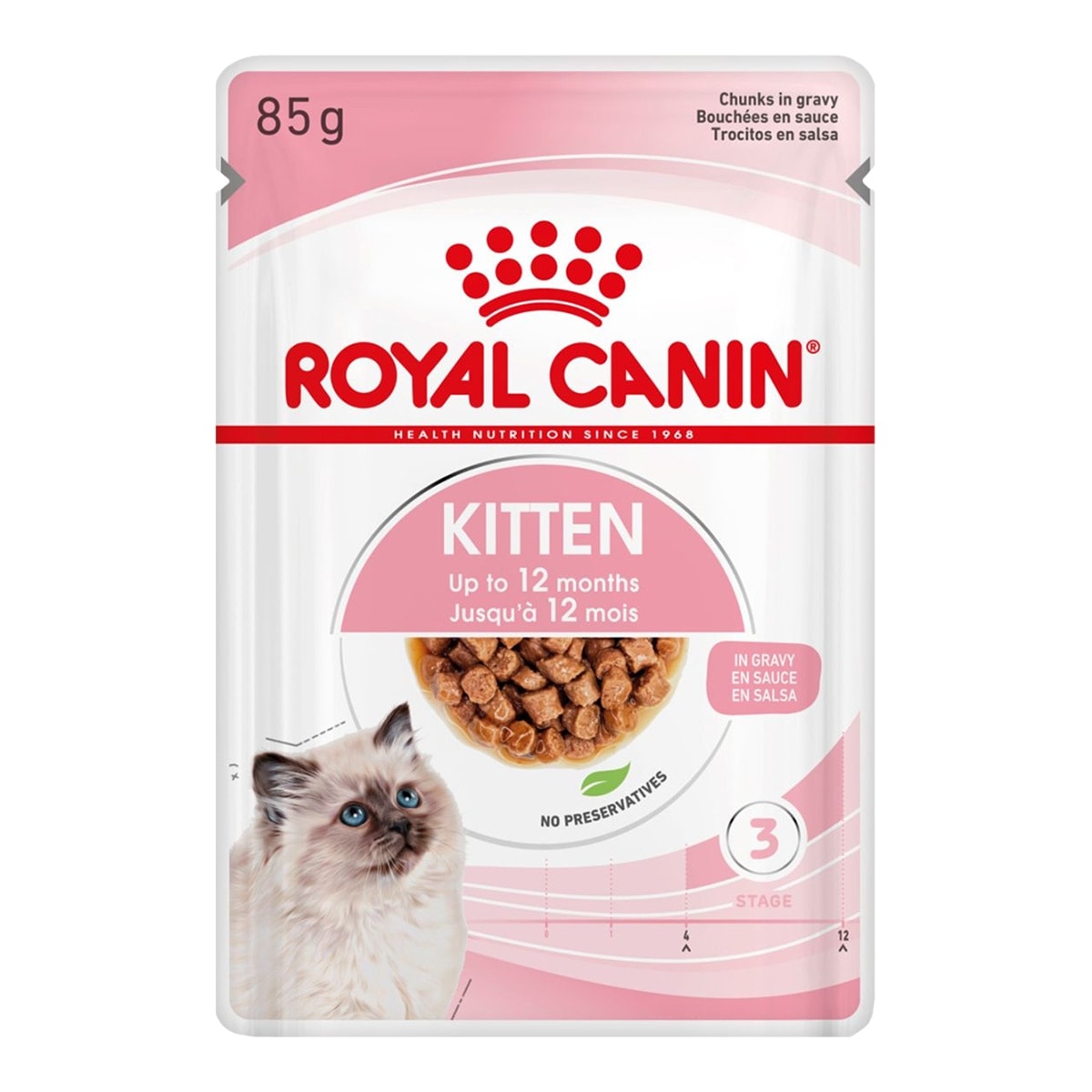 Royal Canin - Comida húmeda para gatitos Royal Canin en salsa 85 g. - Image 1