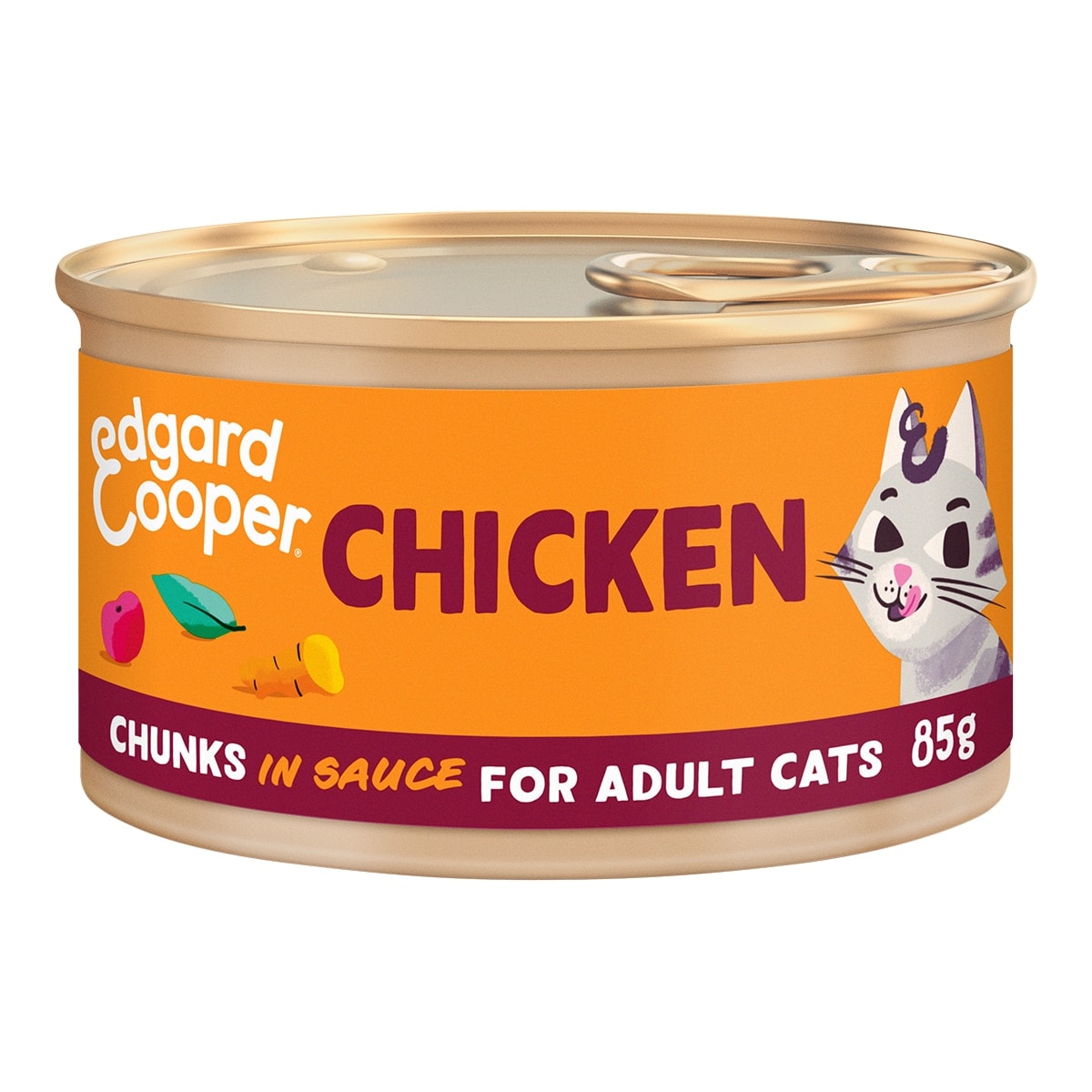 Edgard & Cooper - Comida húmeda para gatos Adultos Edgard & Cooper pollo en salsa 85g. - Image 1