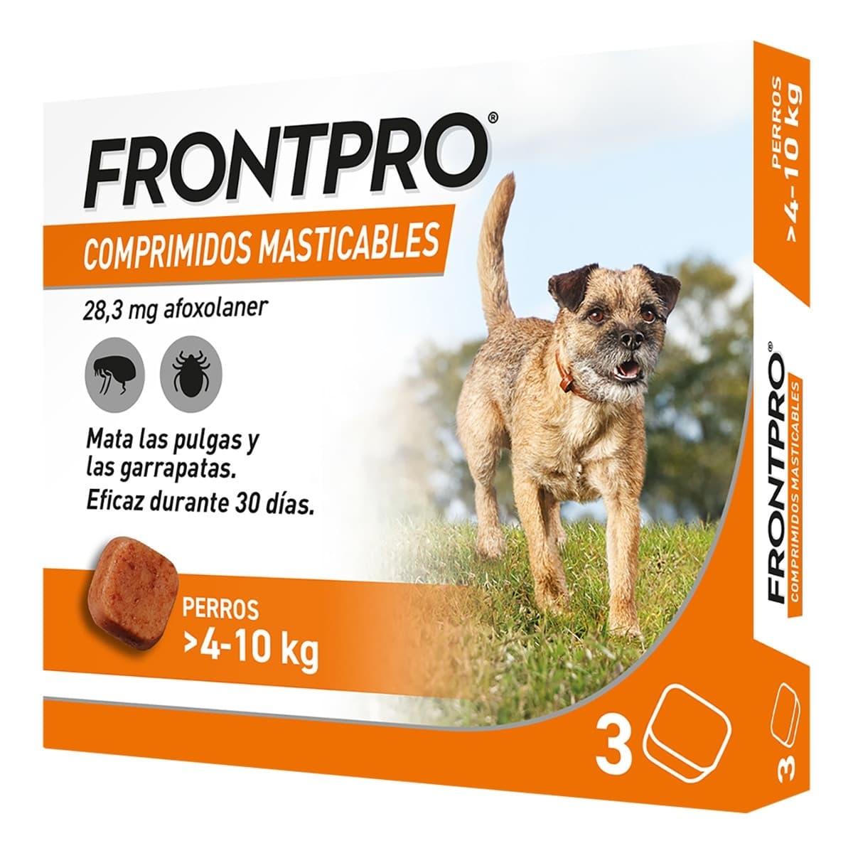Frontpro - Frontpro 28.3 mg - Chewable tablet.