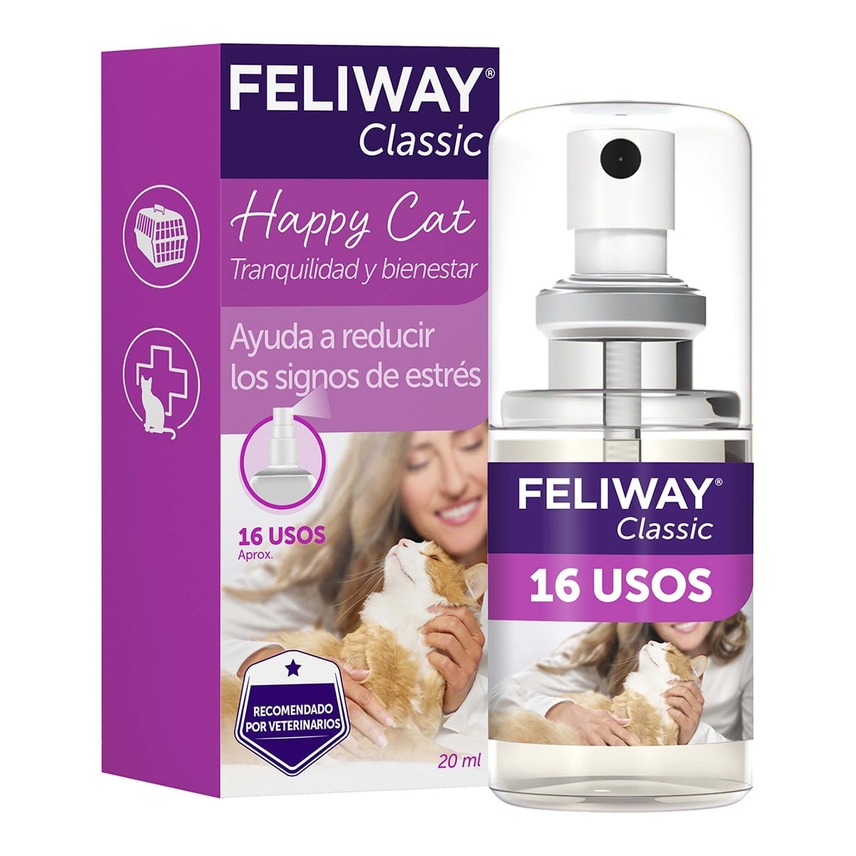 Feliway - Spray tranquilizador para gatos Feliway Travel 20 ml. - Image 1