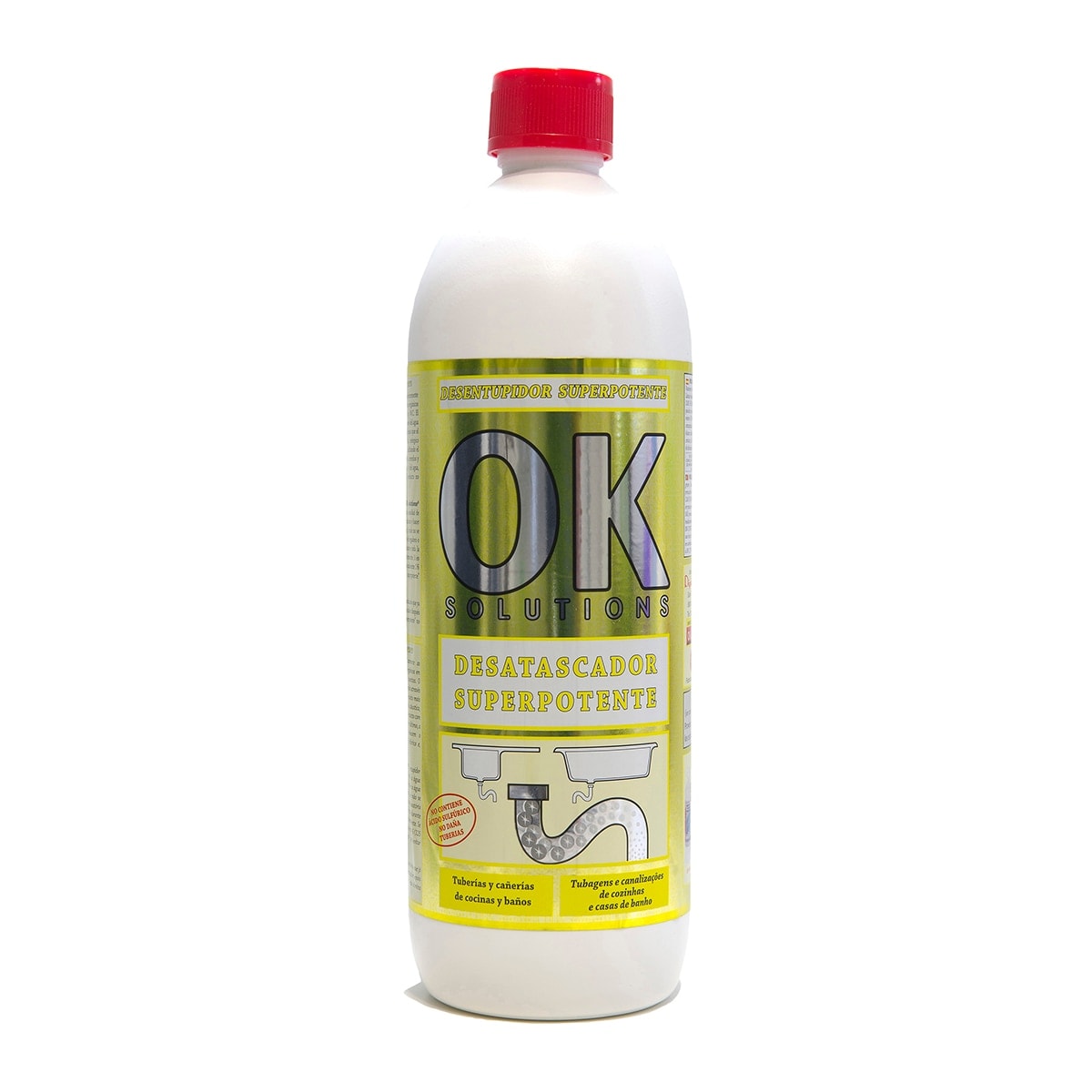 Anzapack - Desatascador Líquido OK 1 l. - Image 1
