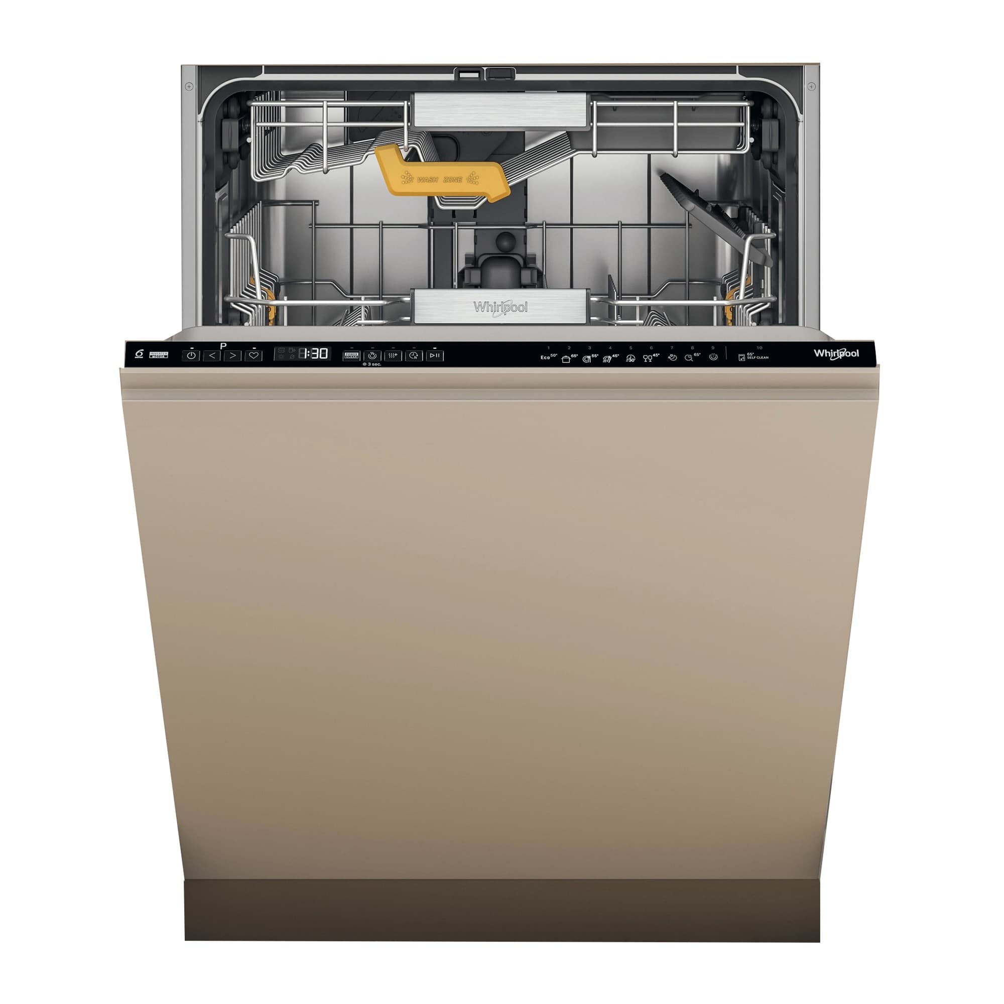 Whirlpool - Lavavajillas integrable Whirpool 14 servicios, 3º bandeja, 60 cm - W8I HP42 LSC (Reacondicionado Grado D).