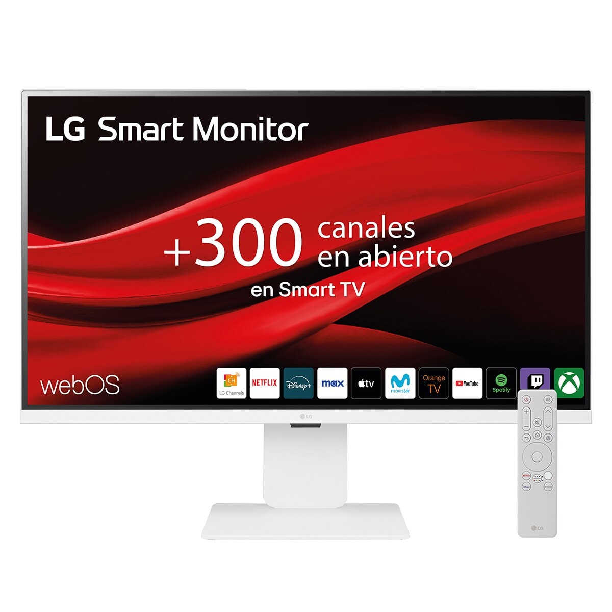 LG - Monitor PC 80cm (32") LG Smart Monitor 32U850SA-W, 60 Hz, UHD 4K (Reacondicionado Grado B). - Image 1
