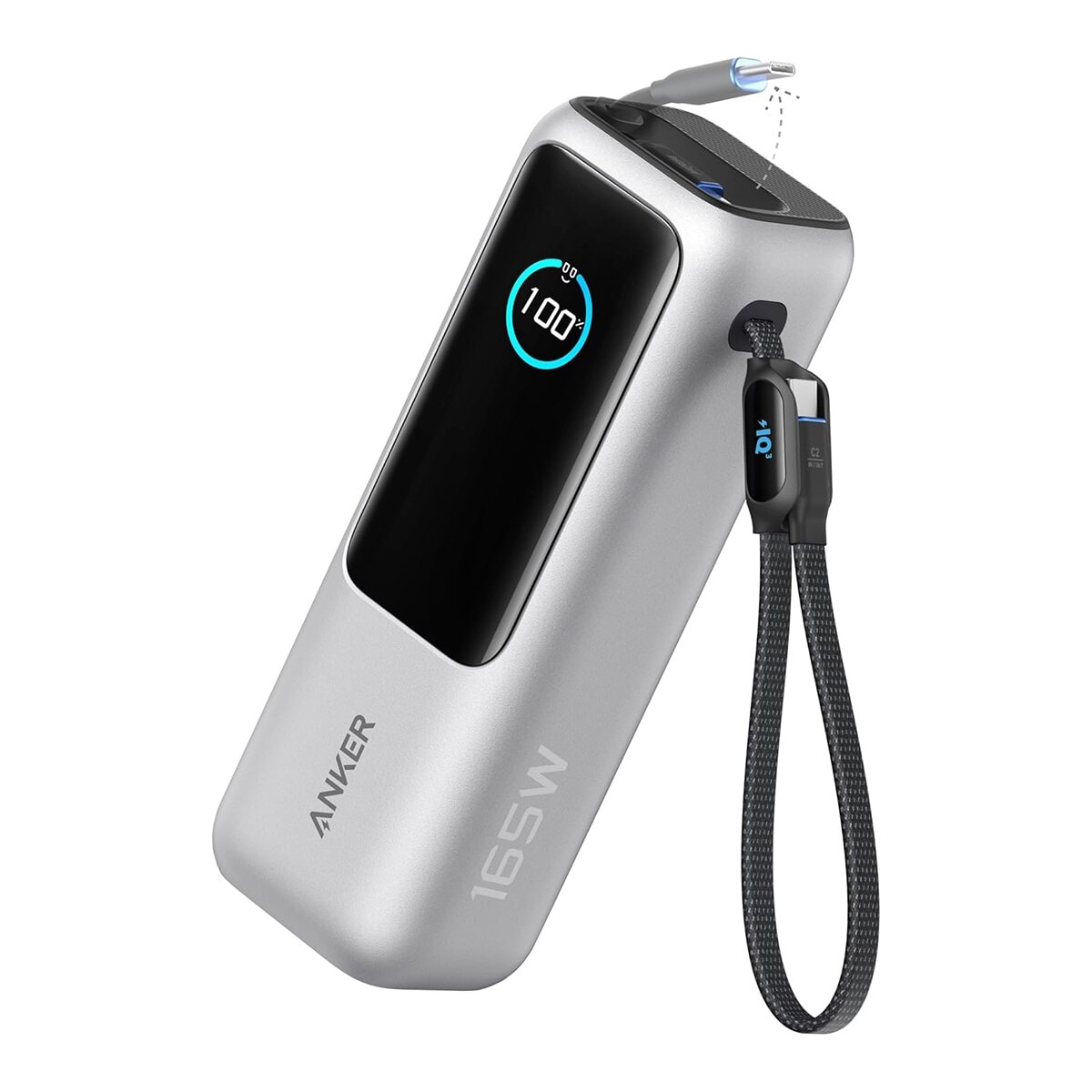 Anker - Batería externa Anker Power Bank 25000 mA-h plata (Reacondicionado Grado C). - Image 1
