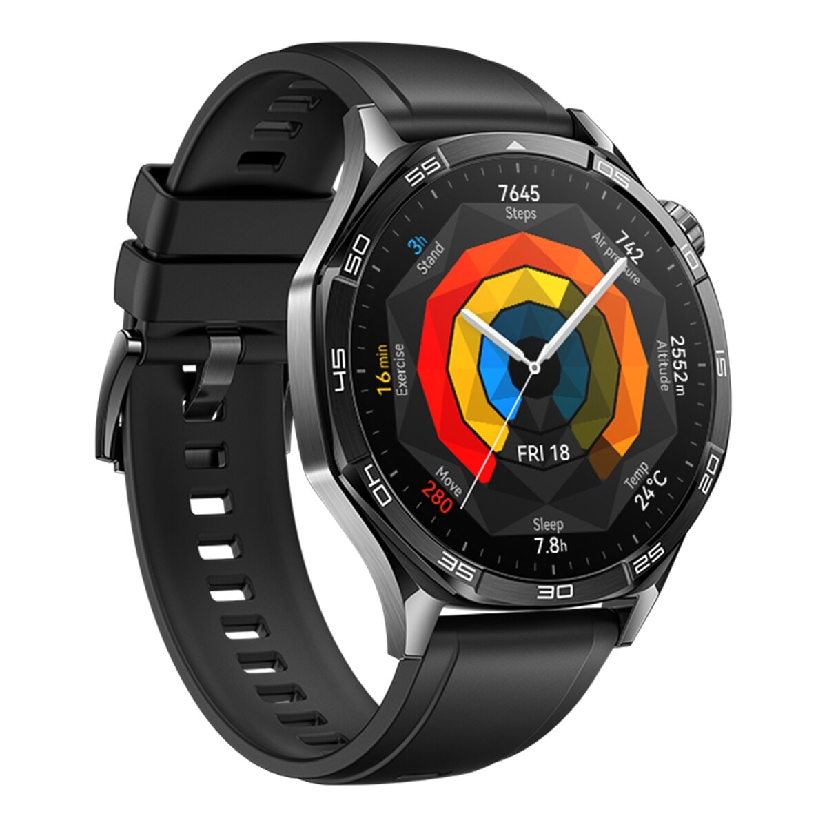 Huawei - Huawei Watch GT 5 46mm Acero - Negro Smartwatch (Reacondicionado Grado A). - Image 1
