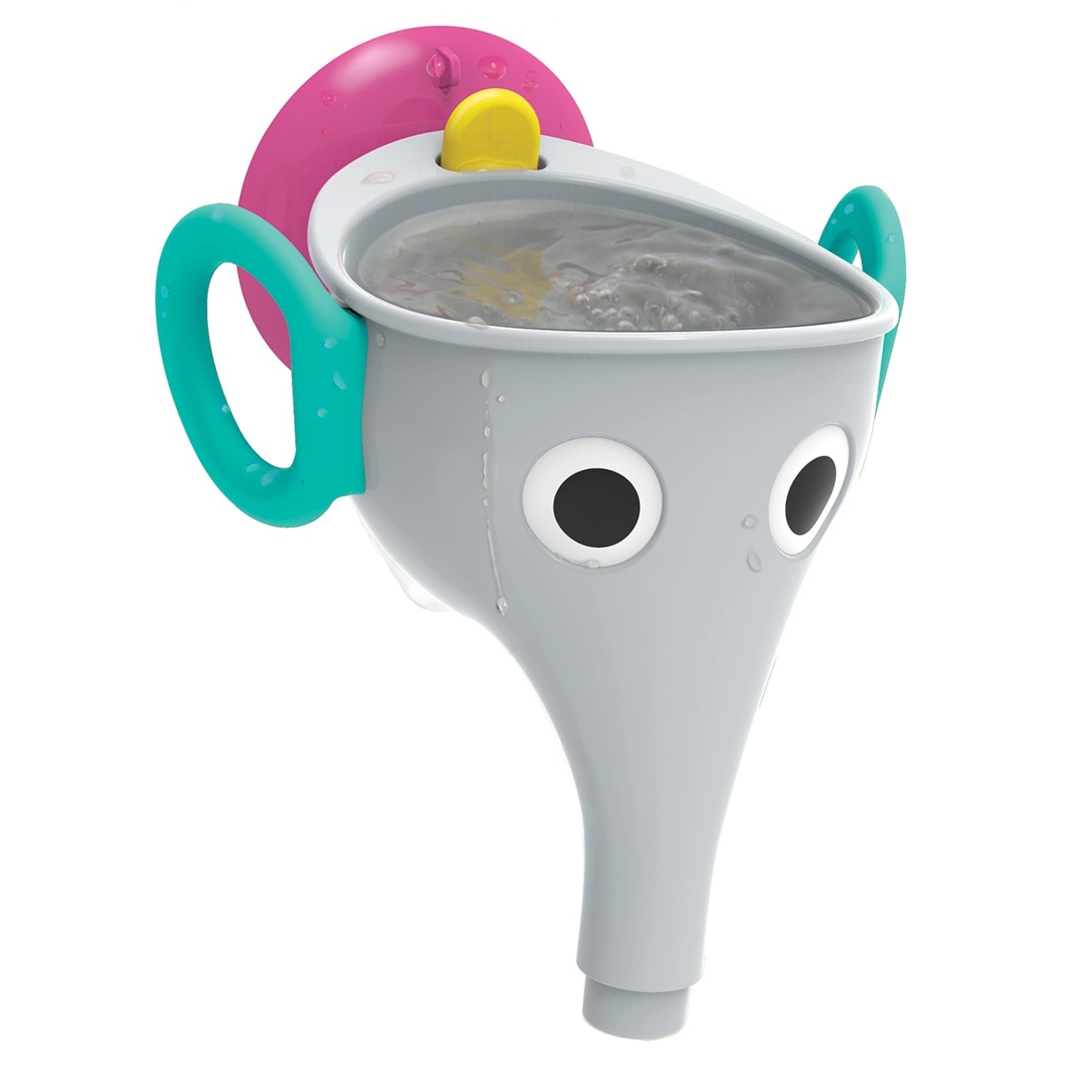Yookidoo - Juguete de baño Funelefun llena y rocía gris Yookidoo. - Image 1