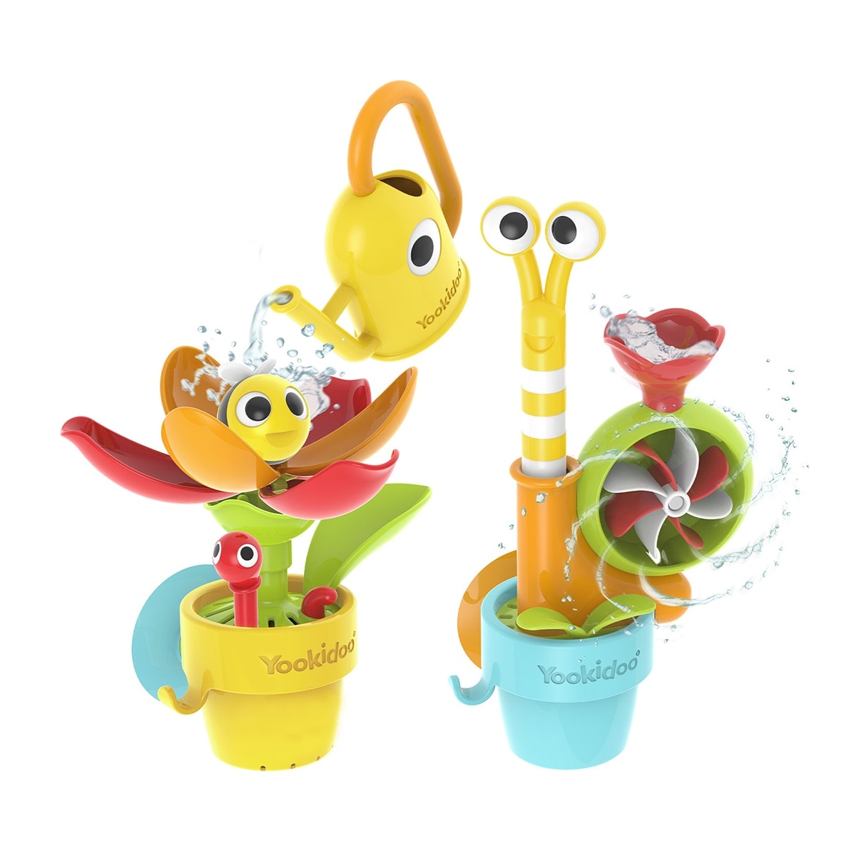 Yookidoo - Juguete de baño Set Jardín En La Bañera Yookidoo. - Image 1