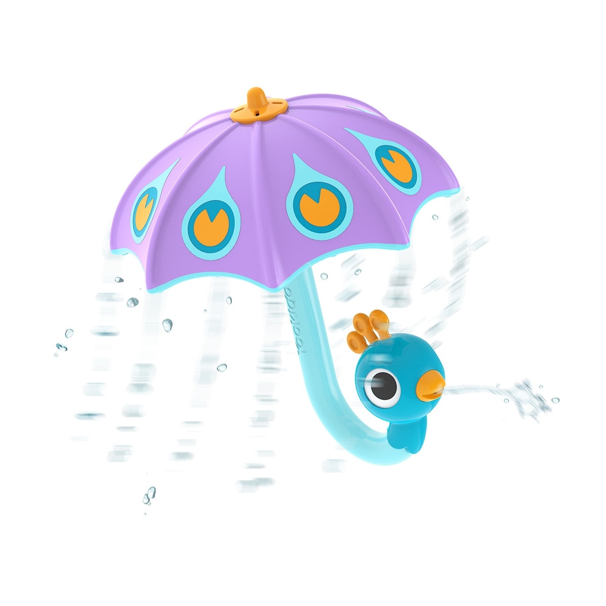 Yookidoo - Juguete de baño Lluvia En La Bañera Lila Yookidoo. - Image 1