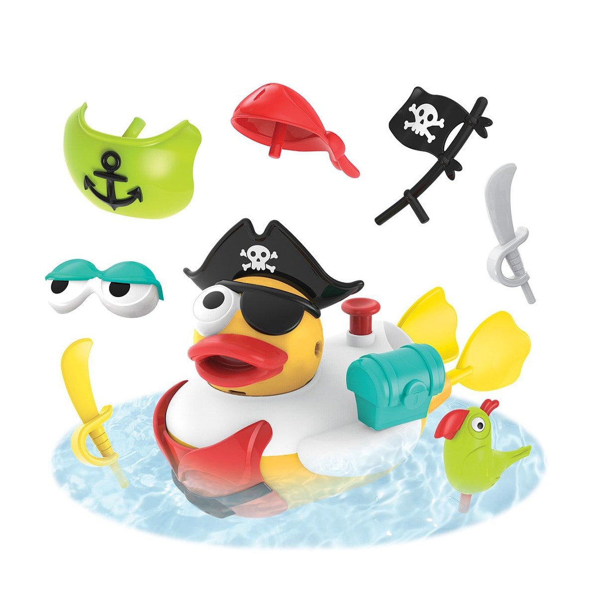 Yookidoo - Pato pirata crea y rocía agua Yookidoo. - Image 1
