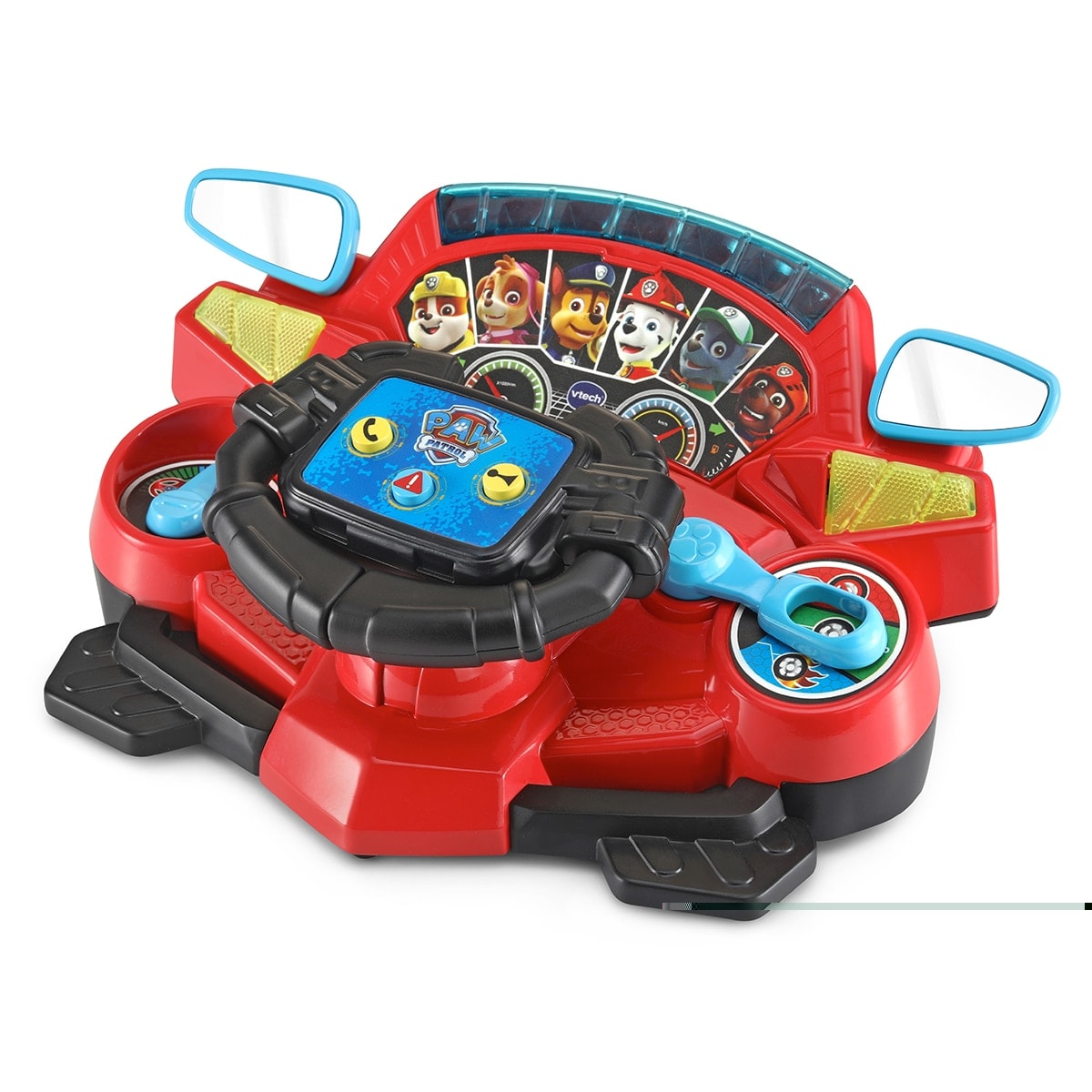 VTech - Volante y manillar 2 en 1 Misiones de aventura Patrulla canina VTech. - Image 1