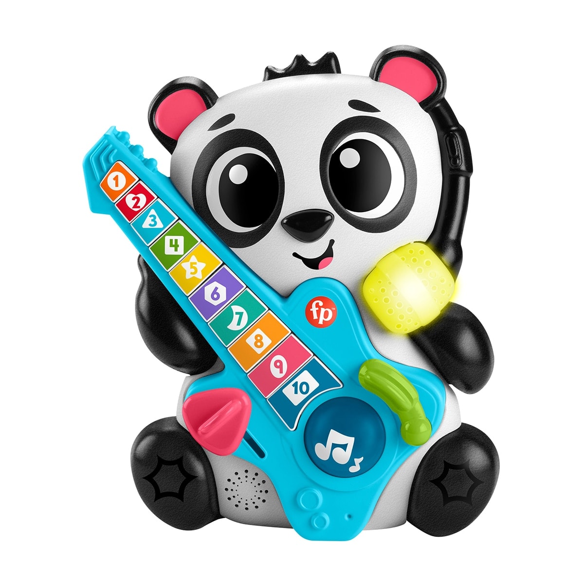 Fisher-Price - Juguete para aprender los números y formas Banda Animal Panda Fisher-Price. - Image 1