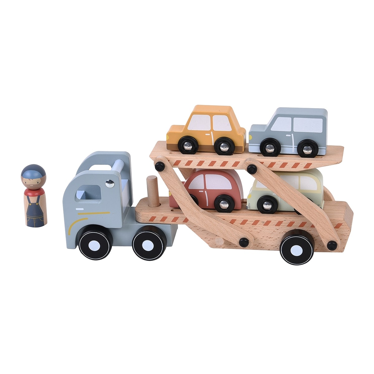 LITTLE DUTCH - Camión Transporte de Coches XL Little Du. - Image 1