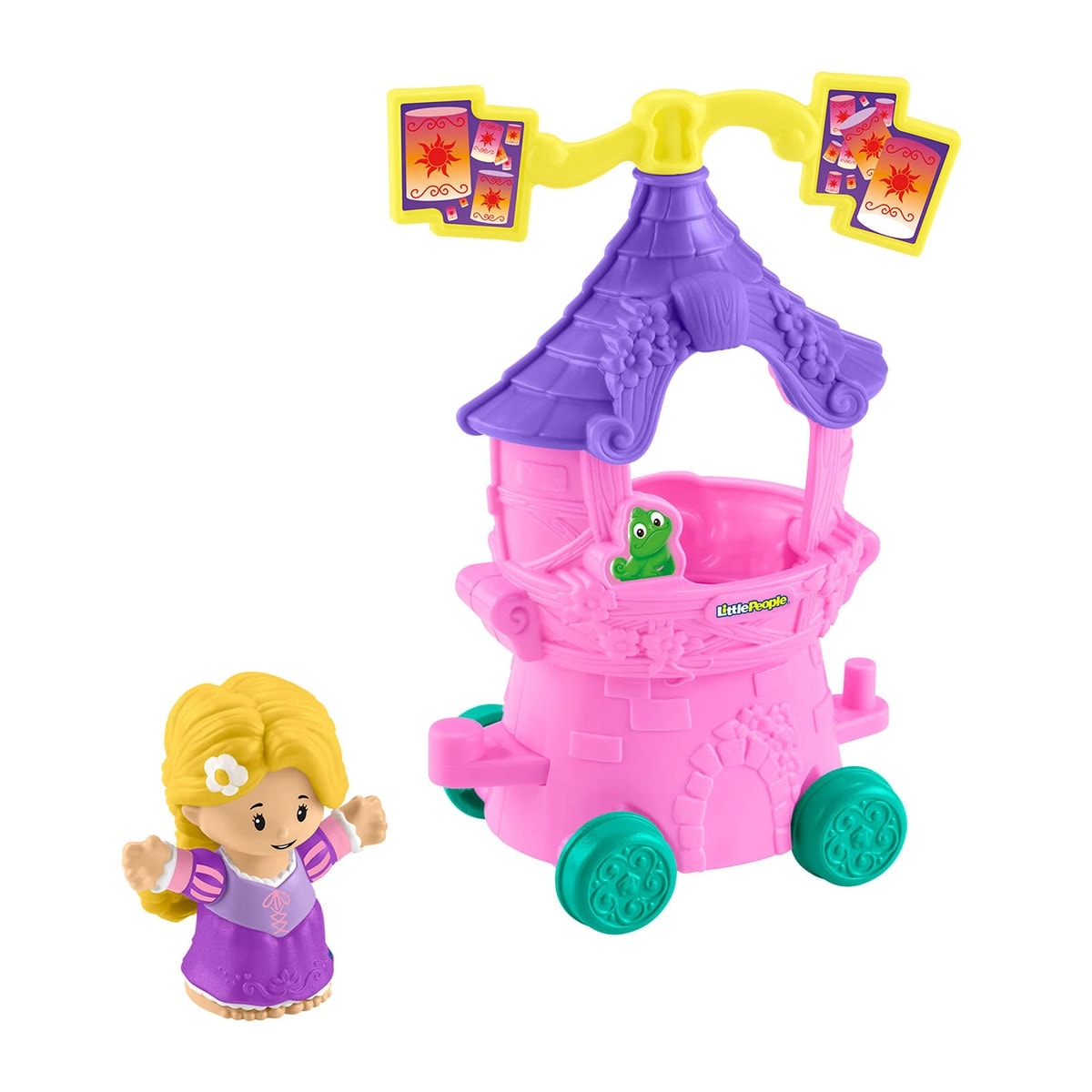 Fisher-Price - Fisher-Price Little People Carroza Princesas Disney con figura. - Image 1