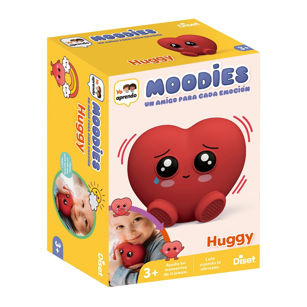 Diset - Juego educativo emocional Moodies Huggy Yo Aprendo Diset. - Image 1