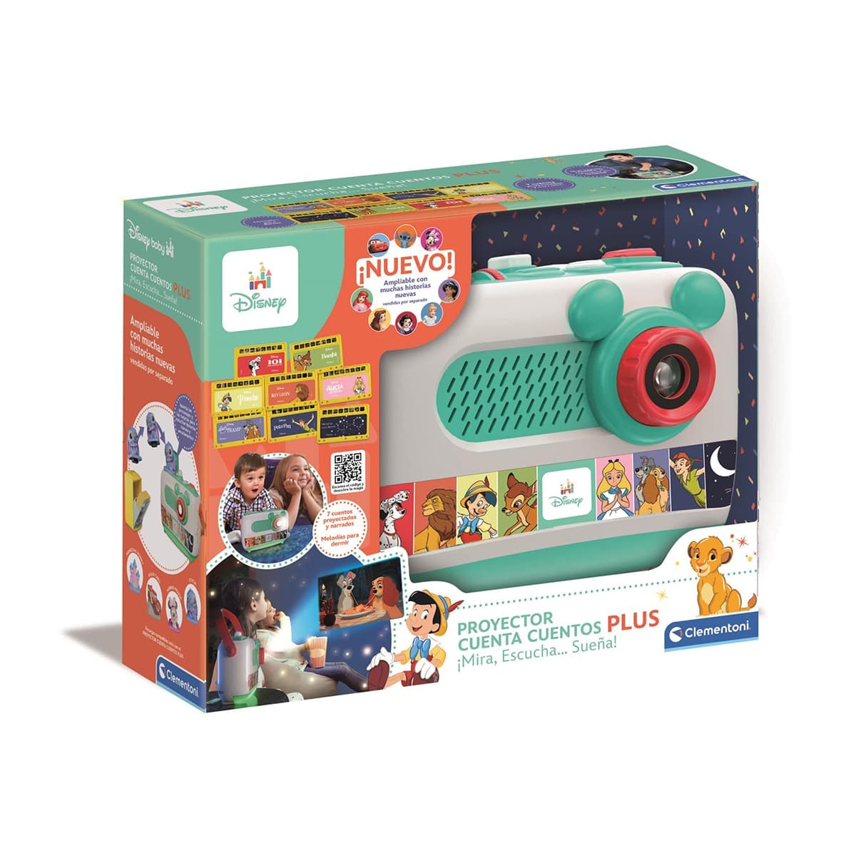 Clementoni - Proyector Plus Disney Clementoni.