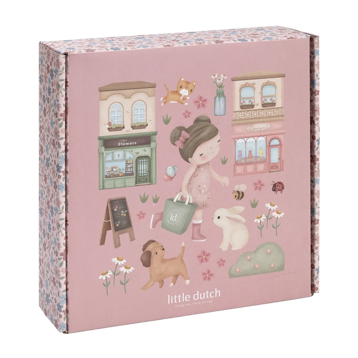 LITTLE DUTCH - Caja De Creatividad Xl Rosa Little Dutch. - Image 1