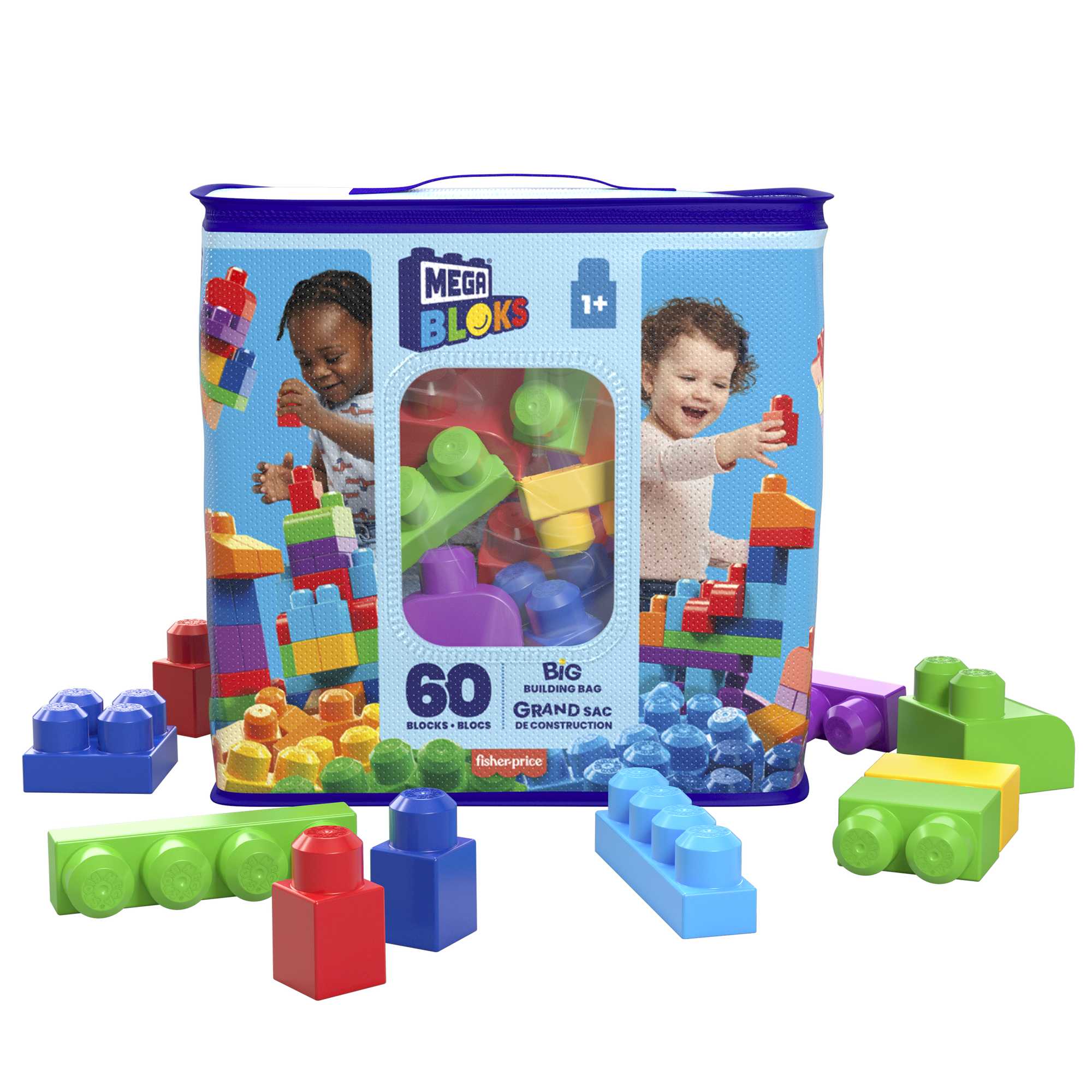 Mega Bloks - Juguete bebe Bolsa Mega Bloks.