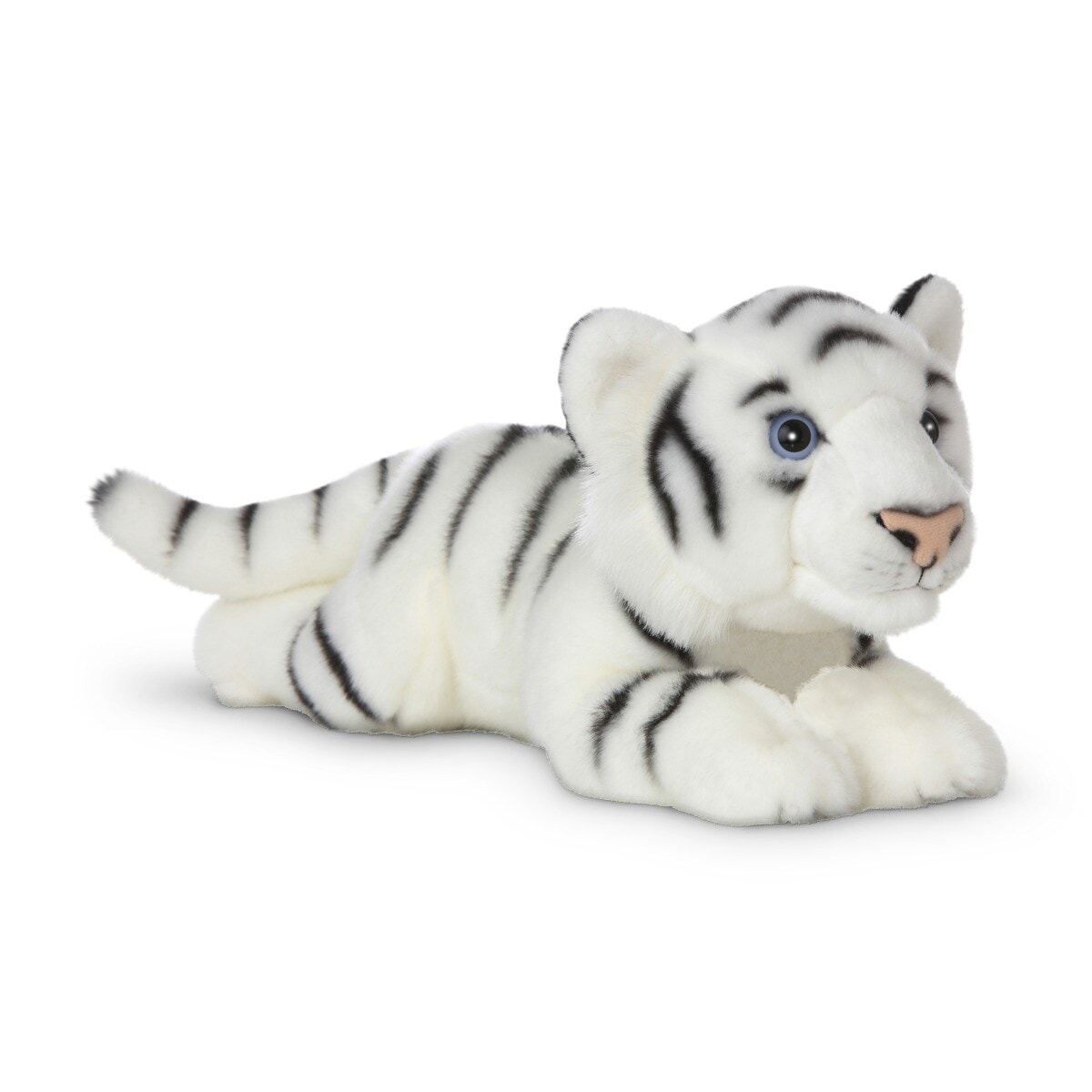 El Corte Inglés - Peluche Tigre grande blanco de 41 cm El Corte Inglés. - Image 1