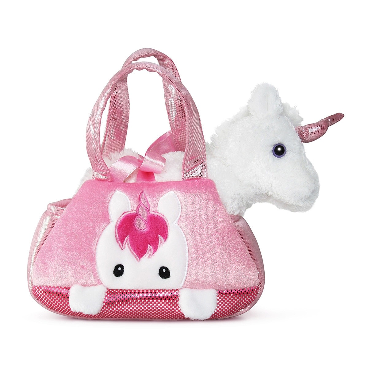 El Corte Inglés - Peluche Unicornio Con Bolsa de Viaje El Corte Inglés. - Image 1