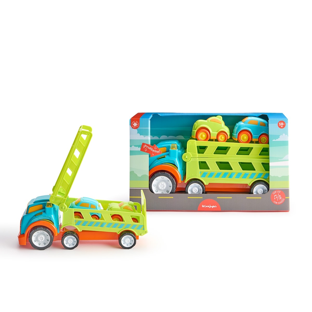 El Corte Inglés - Camión transportador con coches El Corte Inglés. - Image 1