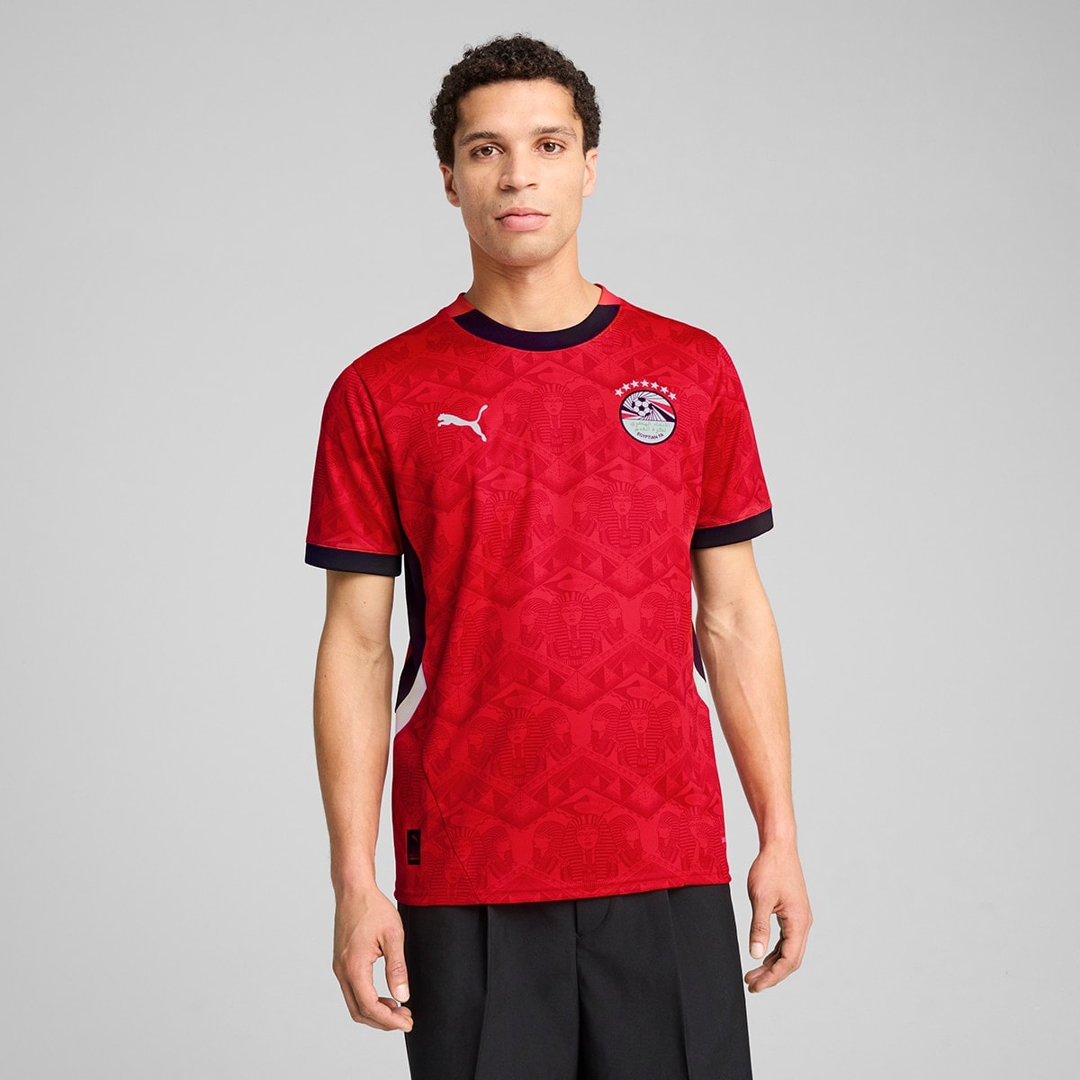 Puma - Camiseta de Hombre 1º equipación Egipto 2024-2025 Réplica Puma. - Image 1