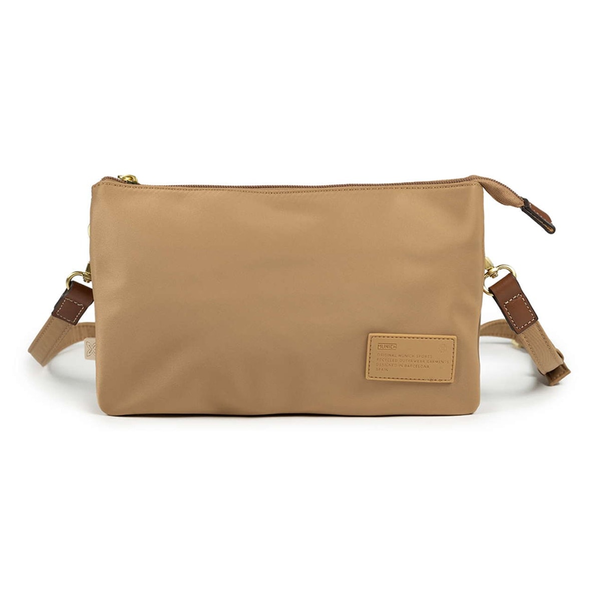 Munich - Mochila Adulto Xplore Recycled Crossbody C-Beige Munich. - Image 1