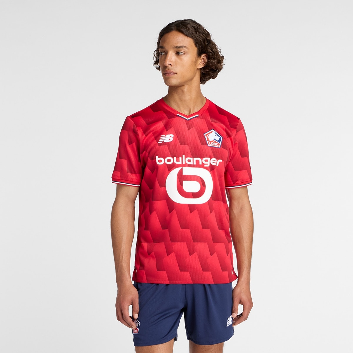 New Balance - Camiseta de hombre 1ª equipación LOSC 2025-2026 Réplica New Balance. - Image 1