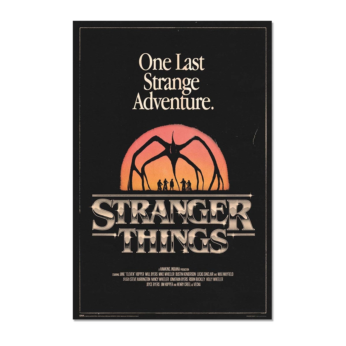 Grupo Erik - Póster Stranger Things Temporada 5 Erik. - Image 1