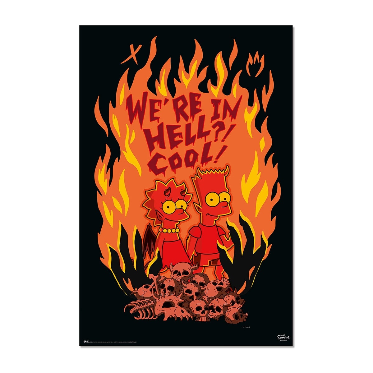 Grupo Erik - Póster Los Simpsons 2 Erik. - Image 1