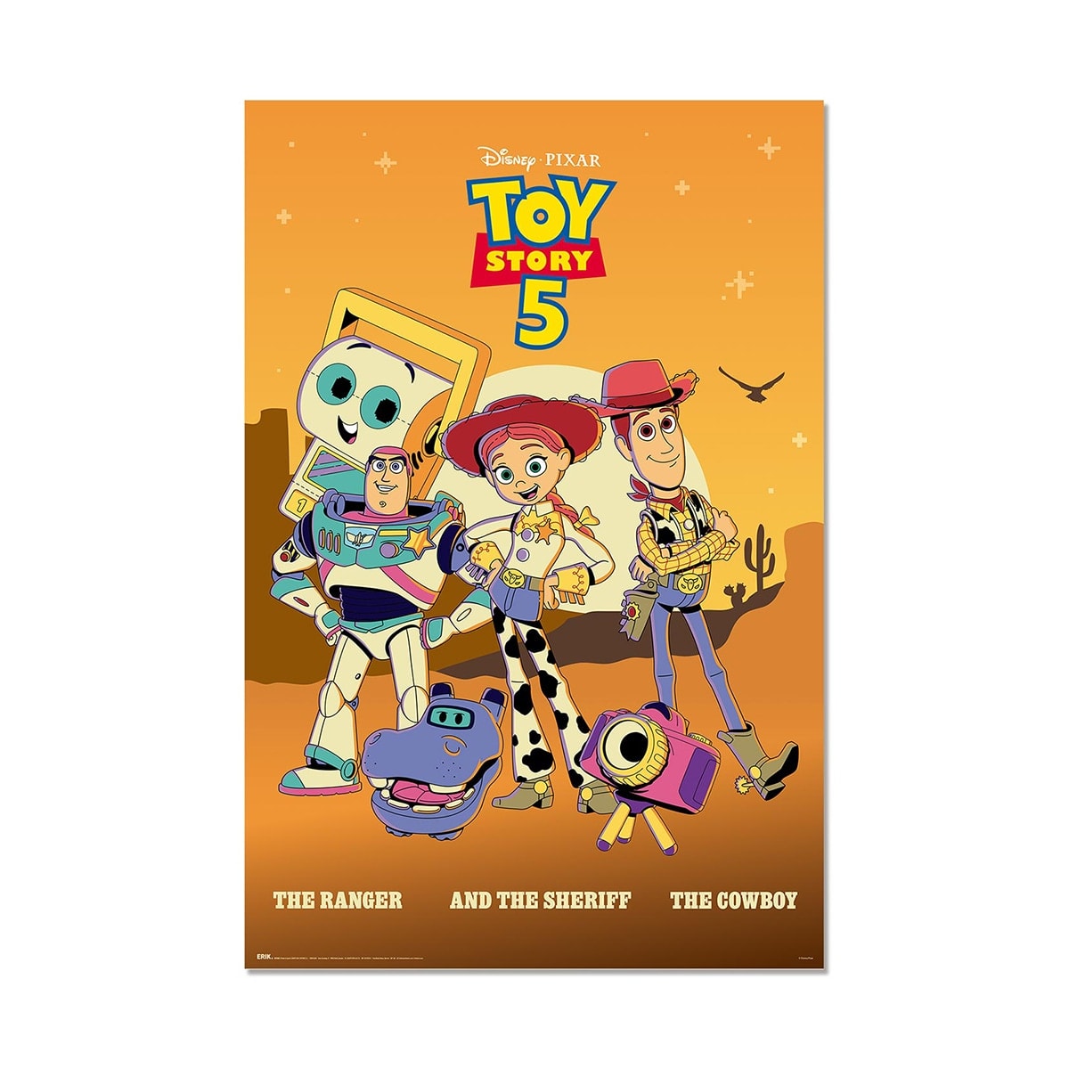 Erik - Póster Pixar Toy Story 5 Disney Toy Story Erik. - Image 1