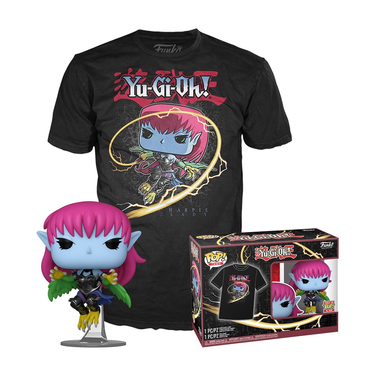 Funko - Camiseta Pop & Tee Cyber Harpie Lady YU-GI-OH! Funko. - Image 1