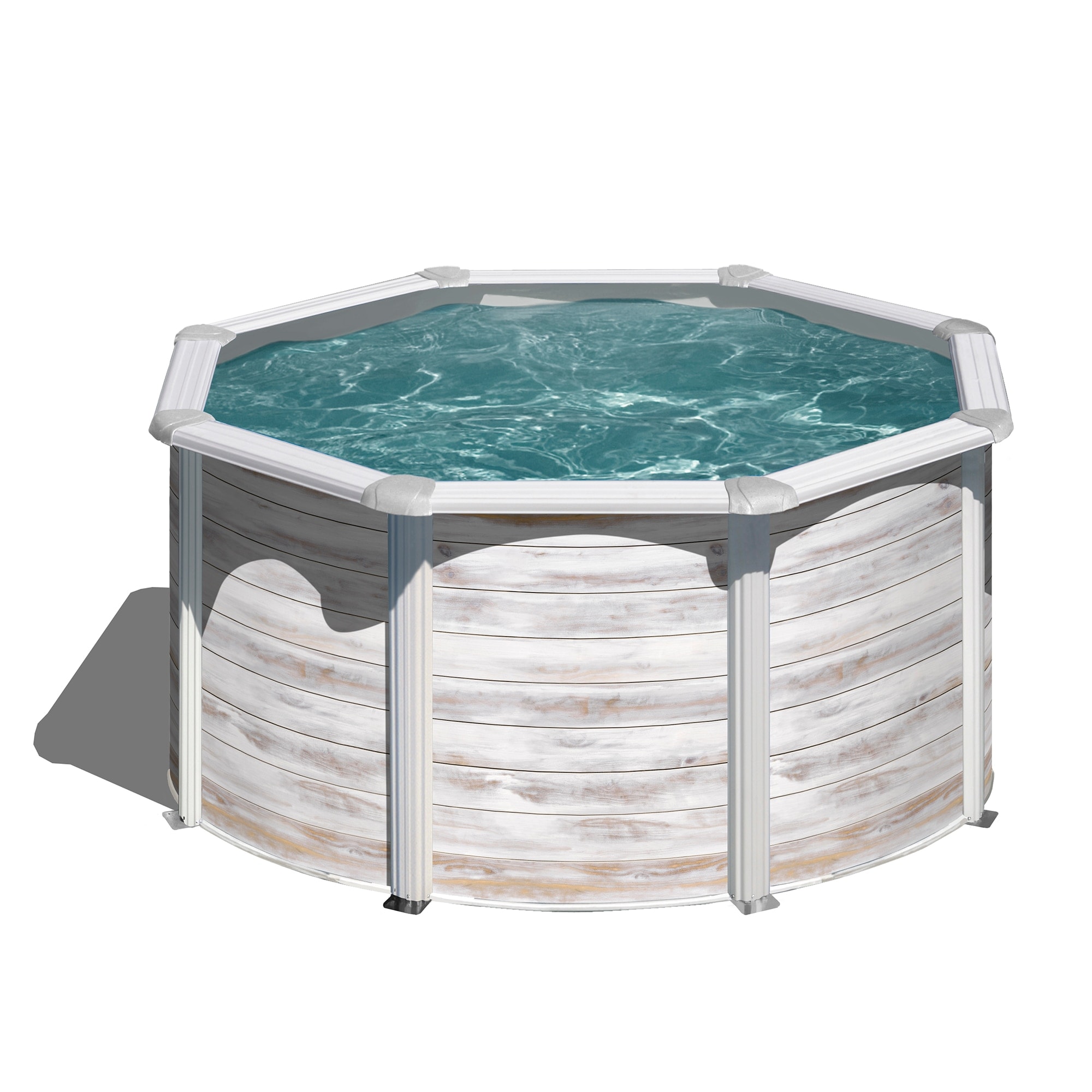 Gre - Piscina acero redonda - 240x120 cm. - Image 1