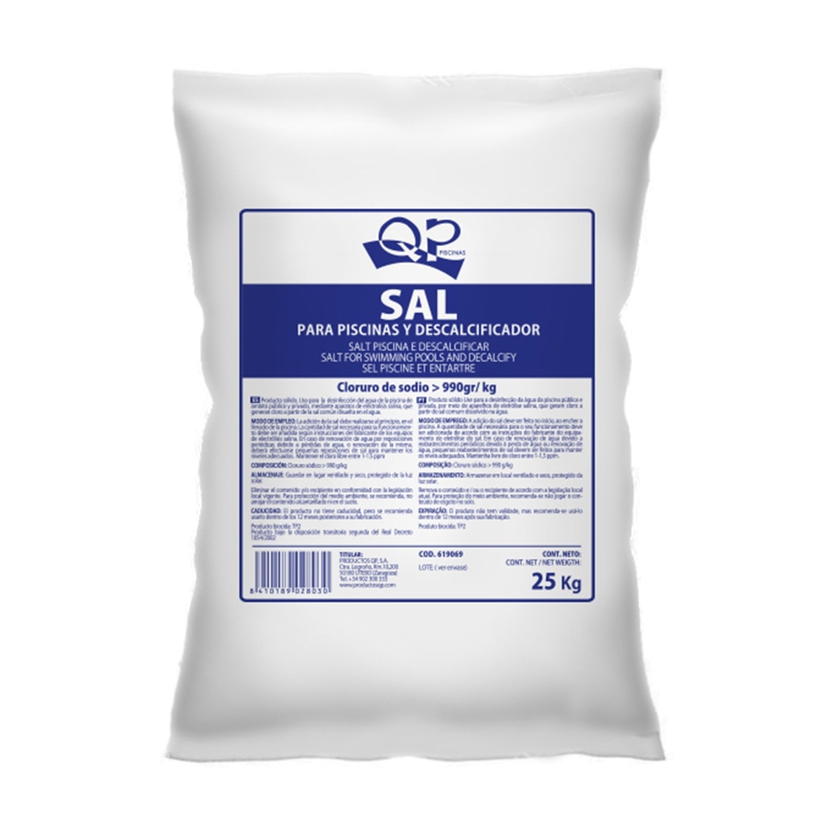 Quimicamp - Sal 25Kg. - Image 1