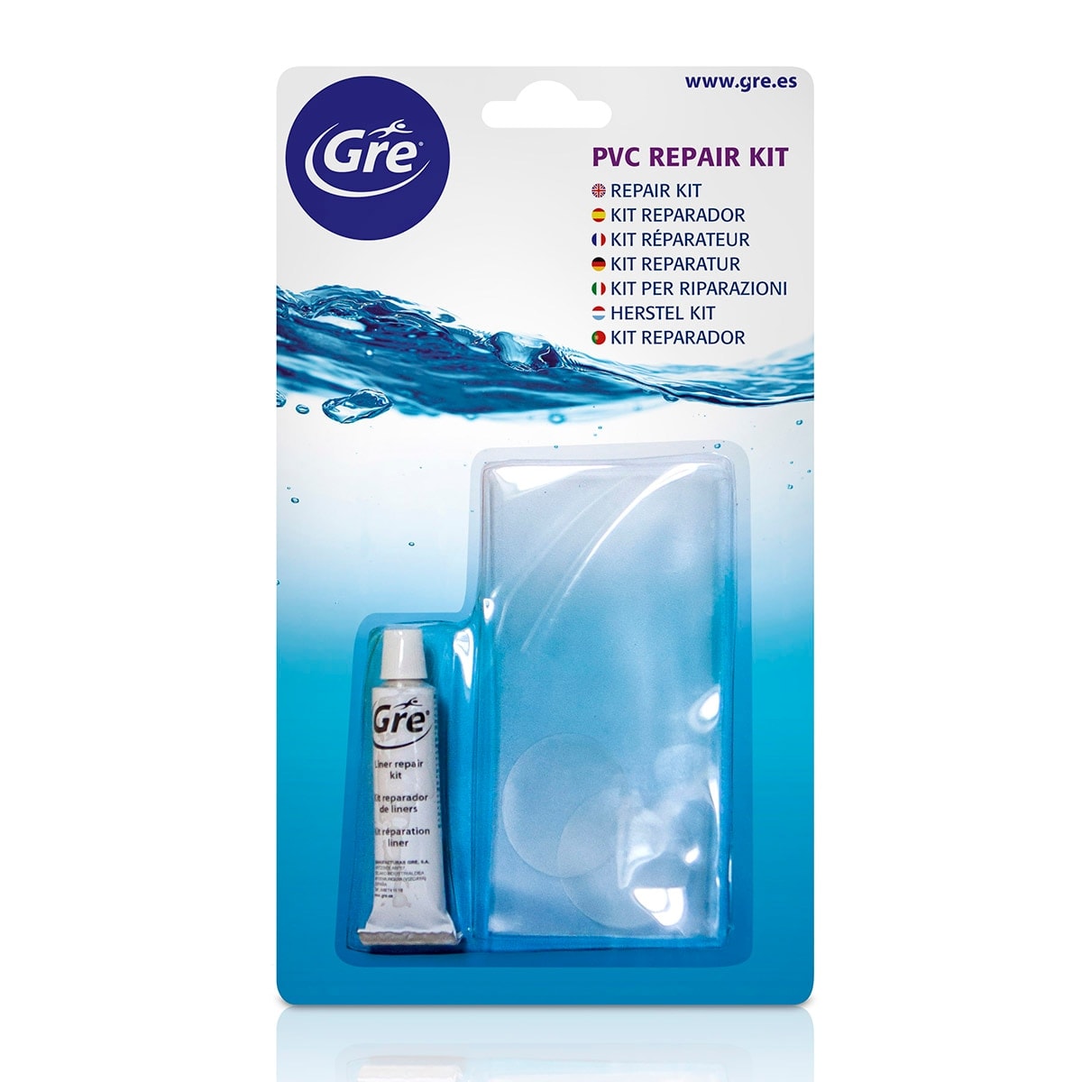 Gre - Kit reparación PVC. - Image 1
