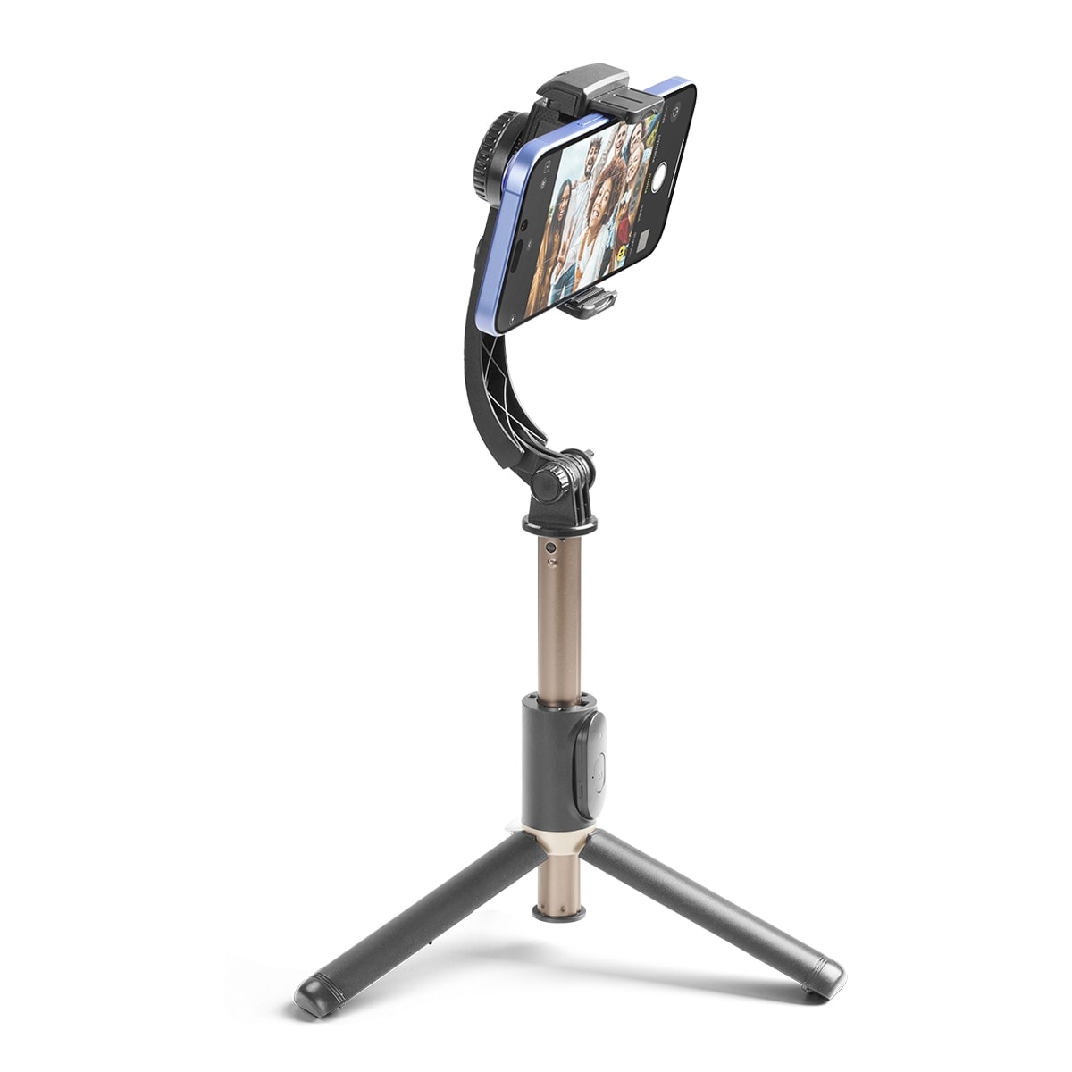 Cellular Line - Estabilizador de vídeo gimbal para smartphones Cellularline Freemotion. - Image 1
