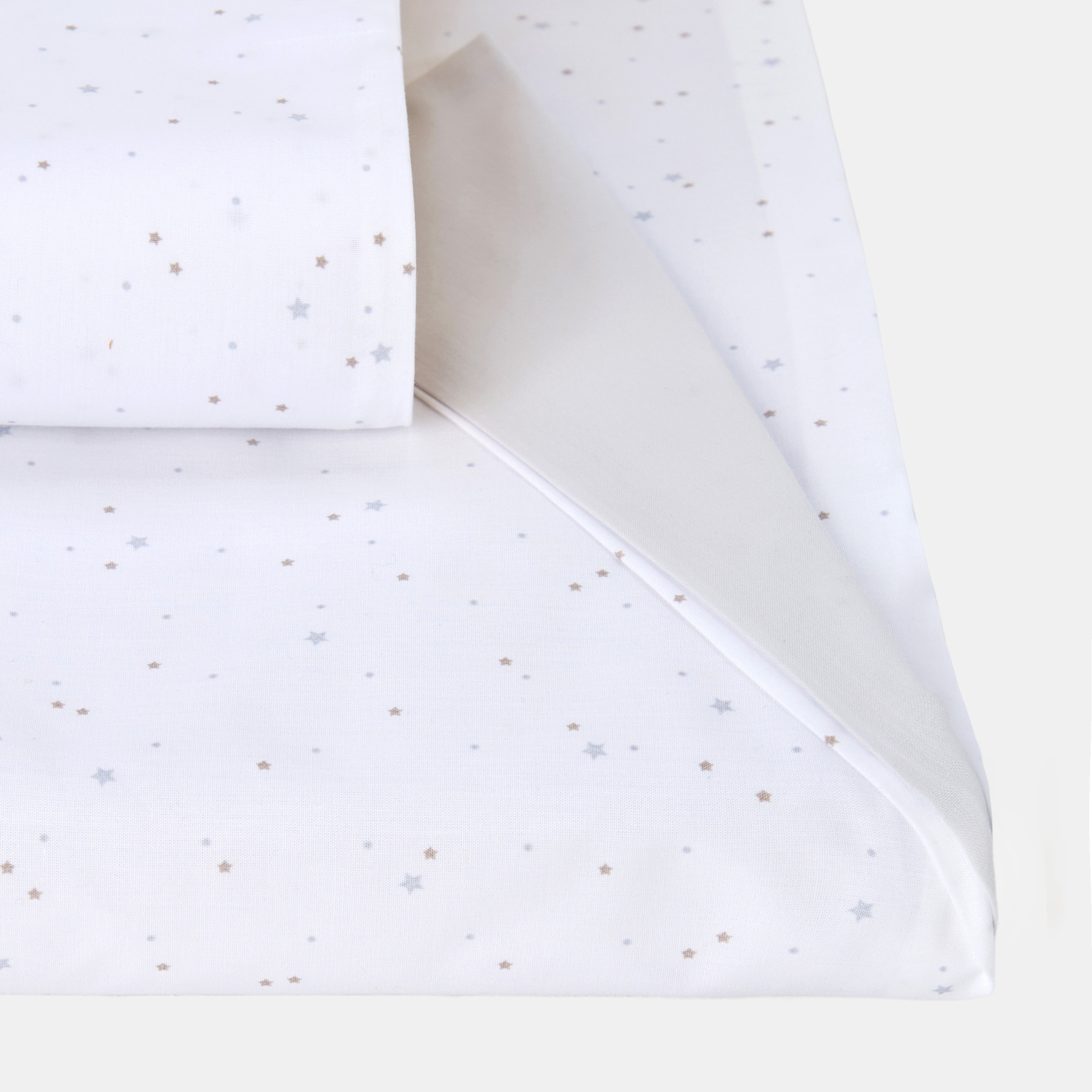 Cotton Juice Baby Home - Funda Nórdica reversible Cotton Juice Baby Home Básico 2 piezas estrellas (disponible en varias medidas). - Image 1