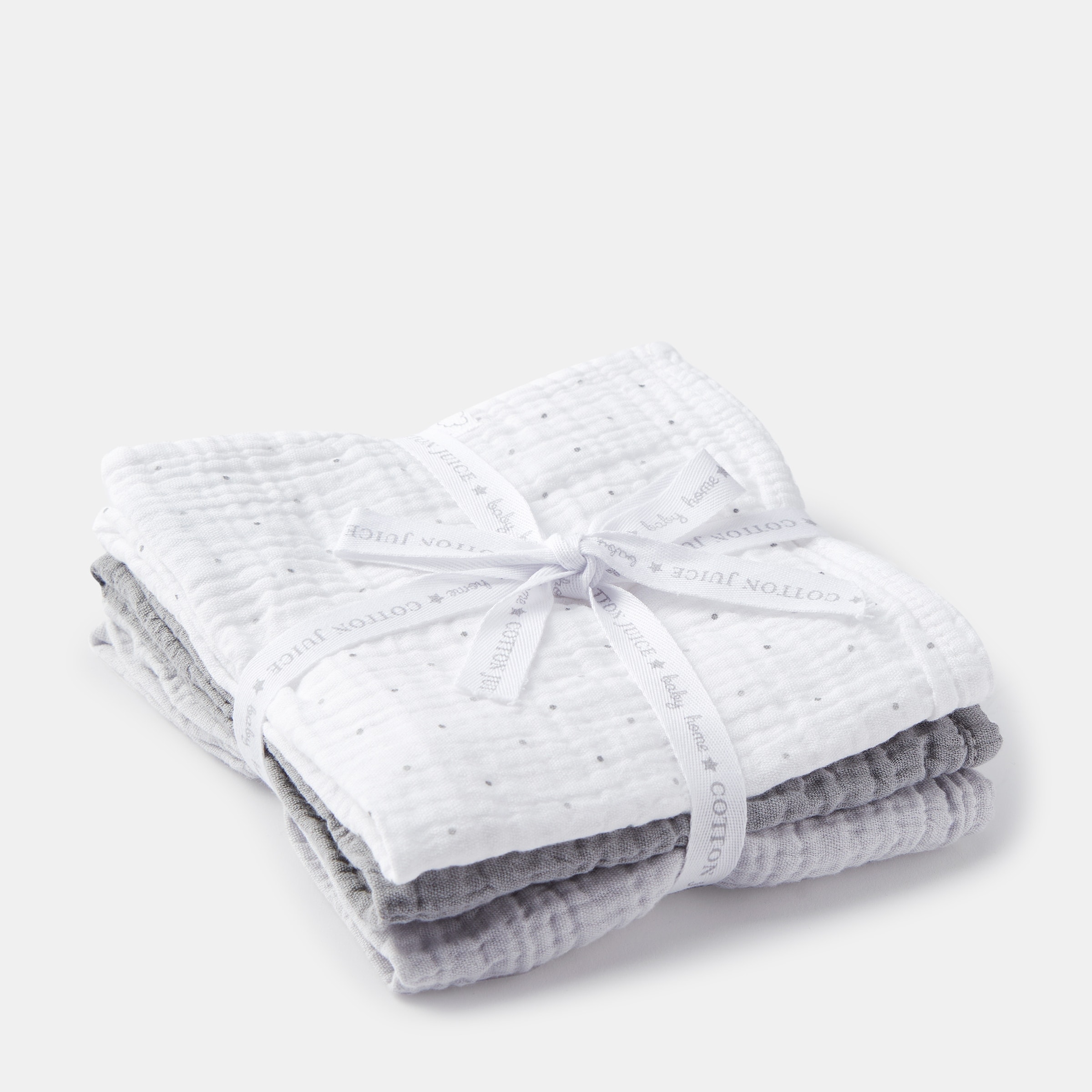 Cotton Juice Baby Home - Muselinas Cotton Juice Baby HomeBásico pack 3 puntos. - Image 1