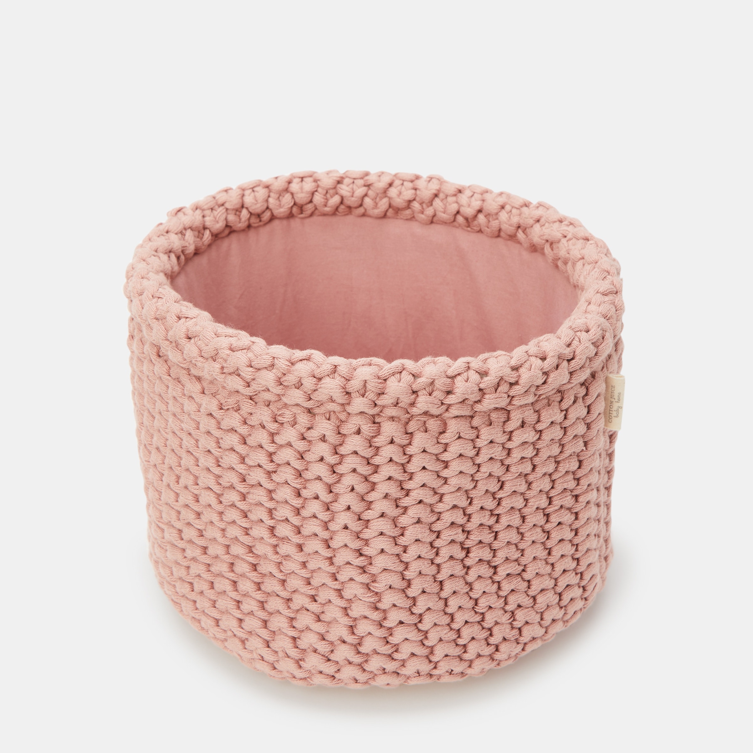 Cotton Juice Baby Home - Cesta Cotton Juice Baby Home Redonda 20*15cm tricot. - Image 1