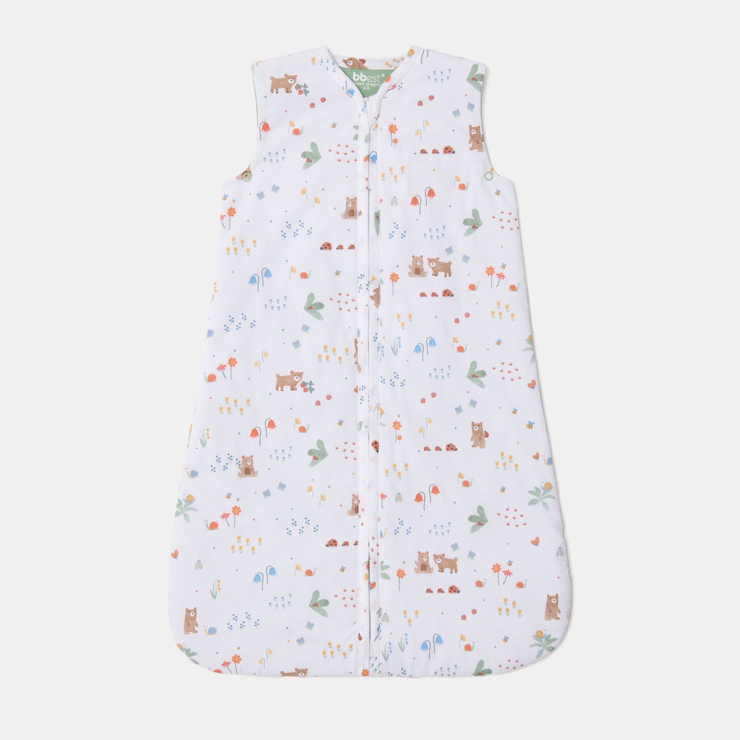 bbest - Saco de dormir Bbest colección Little Bugs, bichitos y flores Tog 2.5 (disponible en varias tallas). - Image 1